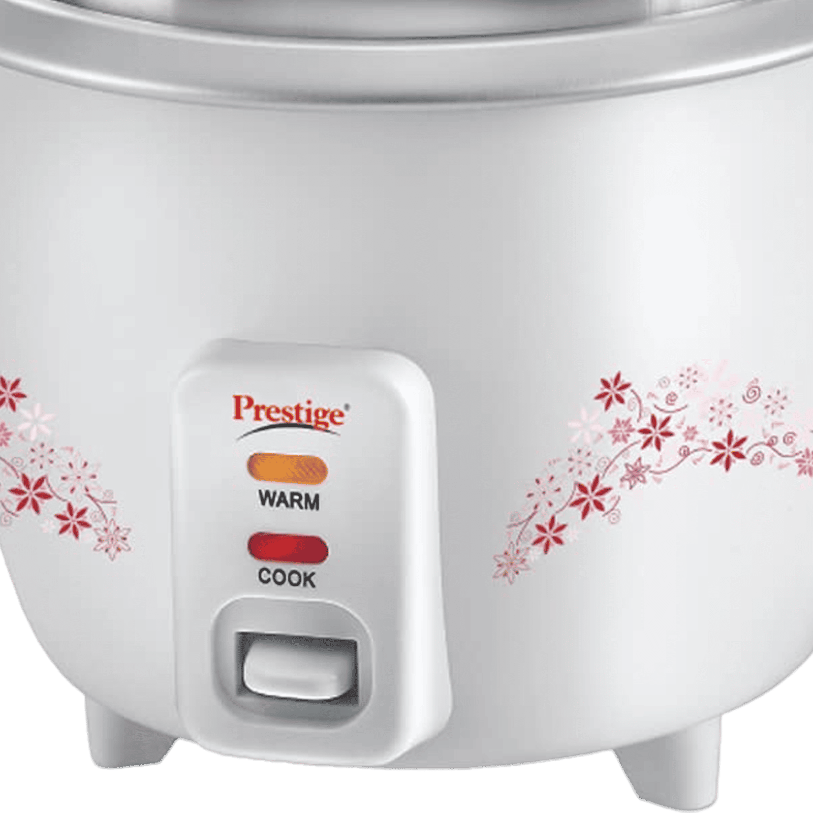 Prestige Delight PRWO Litre Electric Rice Cooker with Auto Keep Warm  Function (White)