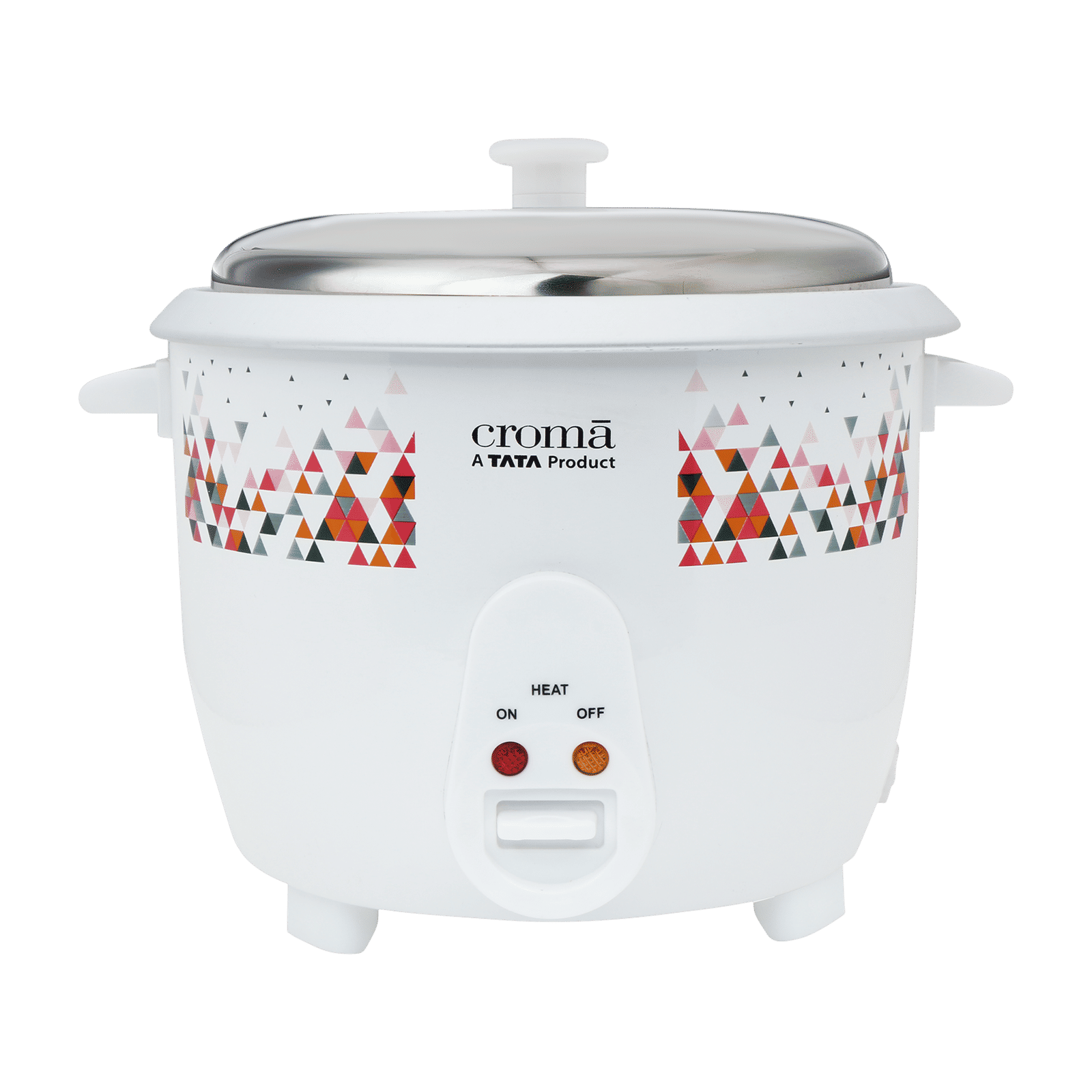 Croma 1.8 Litre Electric Rice Cooker with Keep Warm Function (White) Croma 1.8 Litre Electric Rice Cooker with Keep Warm Function (White)