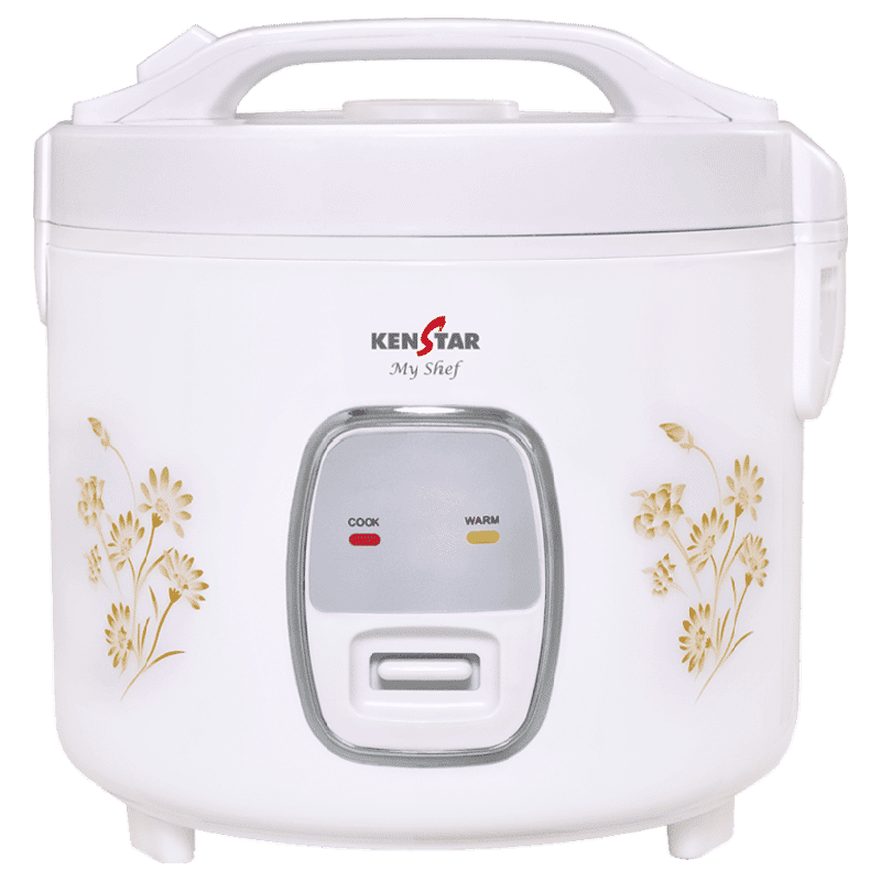 Kenstar My Shef 1.8 Litres Rice Cooker (KRMYS18W2S-CLD, White)