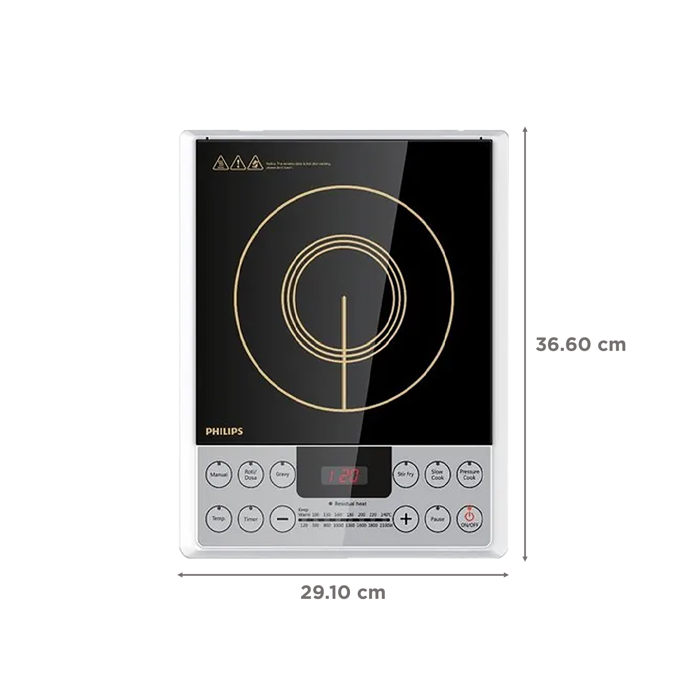 Buy PHILIPS Daily Collection 2100W Induction Cooktop with Power