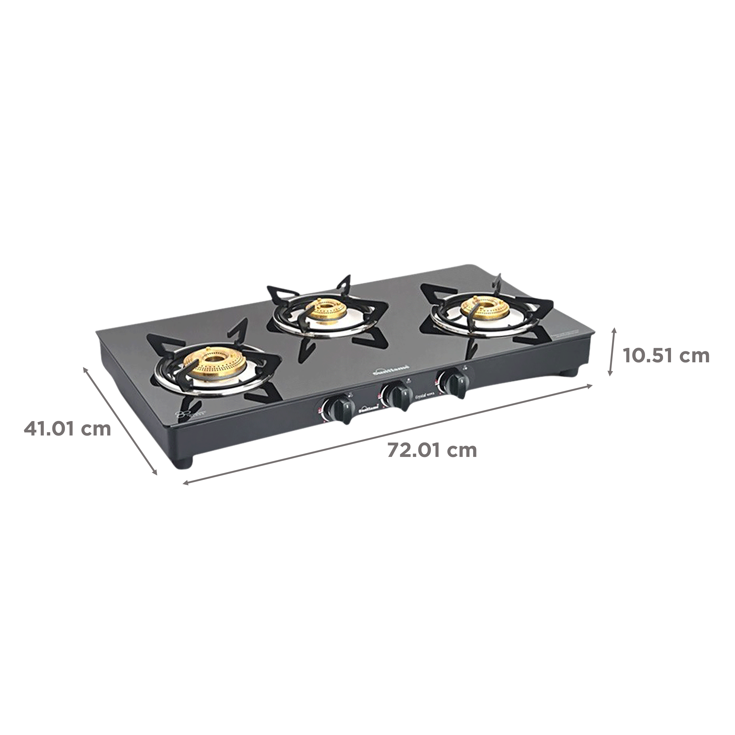 Sunflame LPG Stove Prime 3B BK