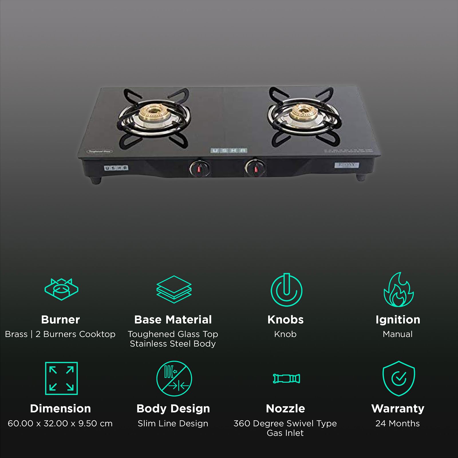 Usha Cook TOP Ebony GS2 001