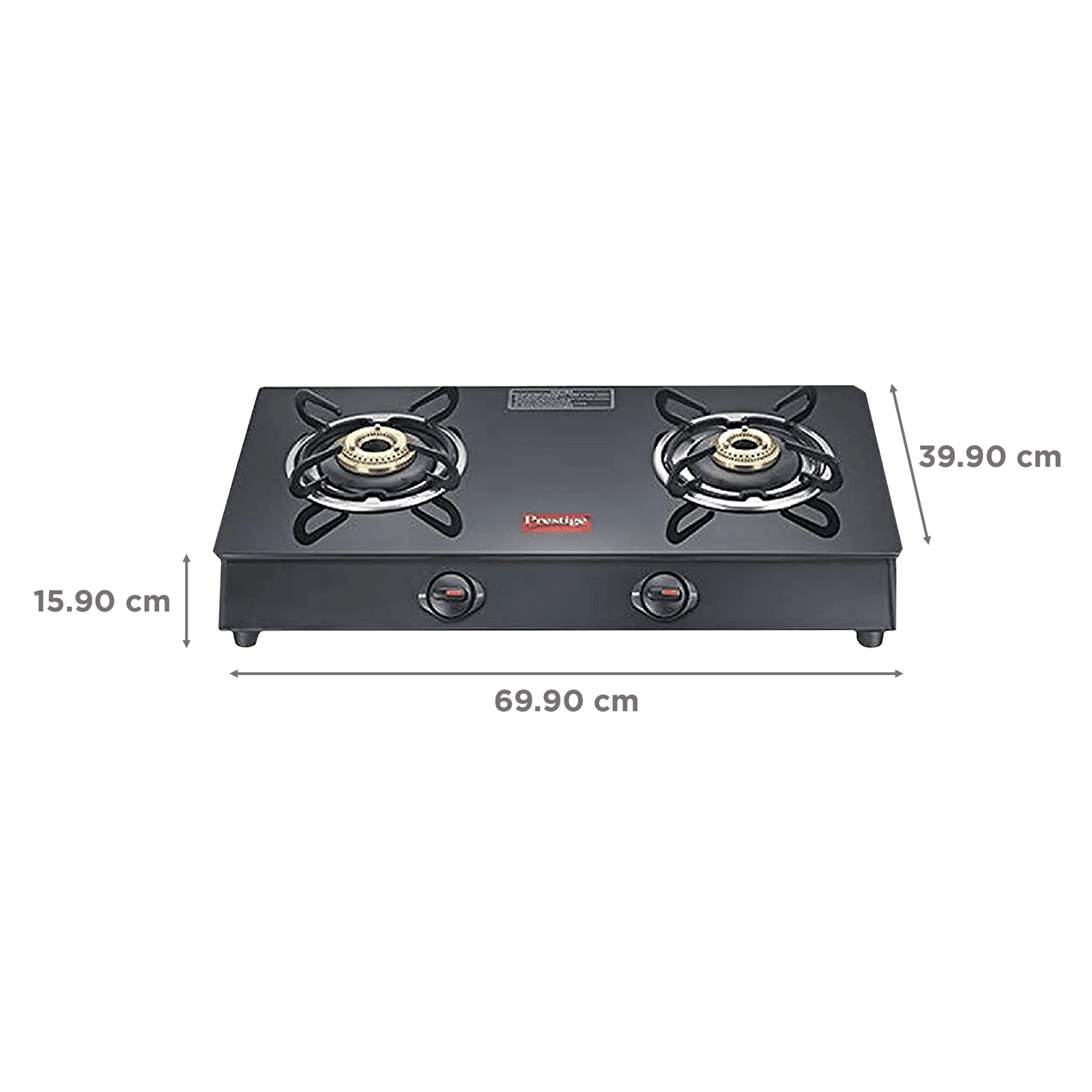 Buy Prestige Marvel Plus Toughened Glass Top Burner Manual Gas