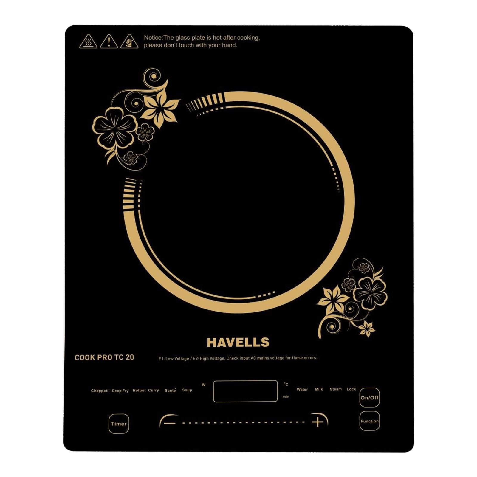 Havells Cook Pro TC 20 2000W Induction Cooktop with 9 Preset Menus-picture-12
