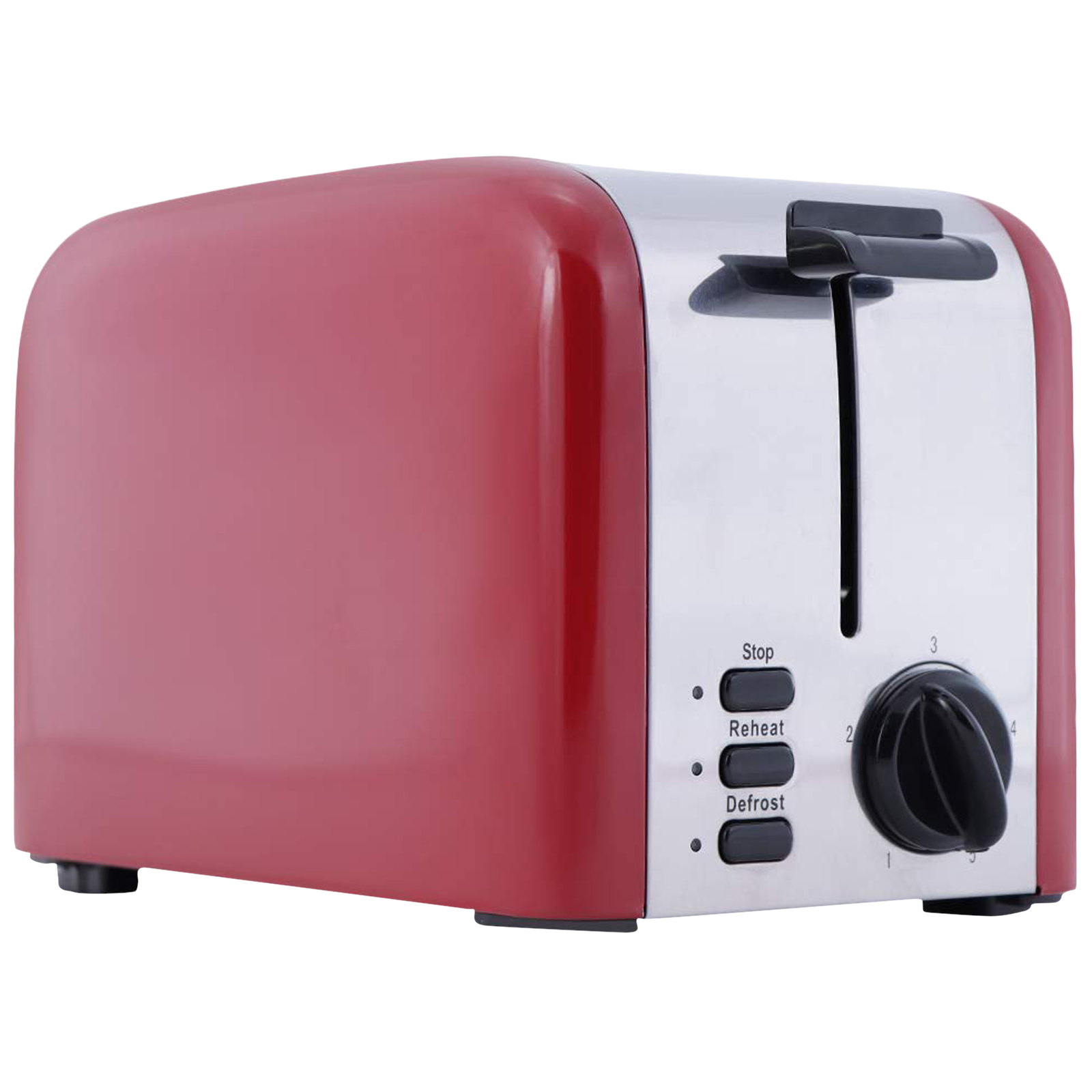 Buy WONDERCHEF Crimson Edge 850W 2 Slice Pop-Up Toaster with Reheat ...