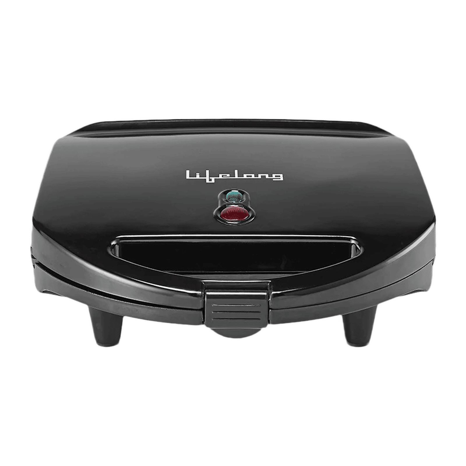 Lifelong LLSM120G 750W 4 Slice Sandwich Maker with Over Heat Protection (Black)