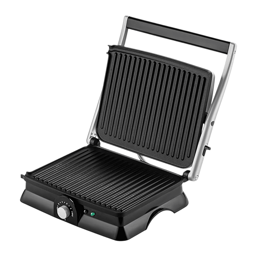 Russell Hobbs GrillMaster 2000W 4 Slice Sandwich Maker with Overheat Protection (Black)