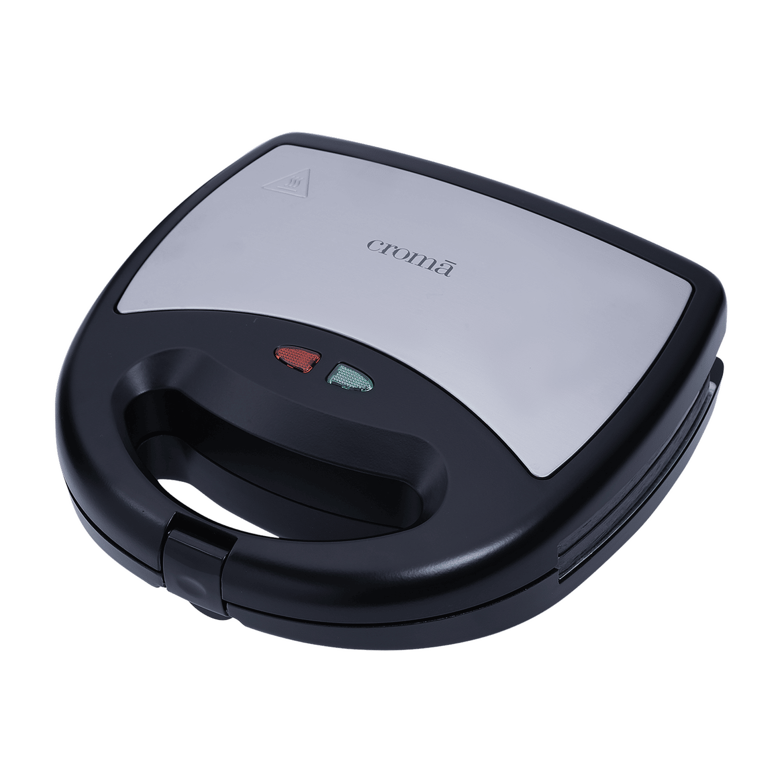 Croma AK6202 750W 2 Slice Sandwich Maker with Cool Touch Handle (Black)