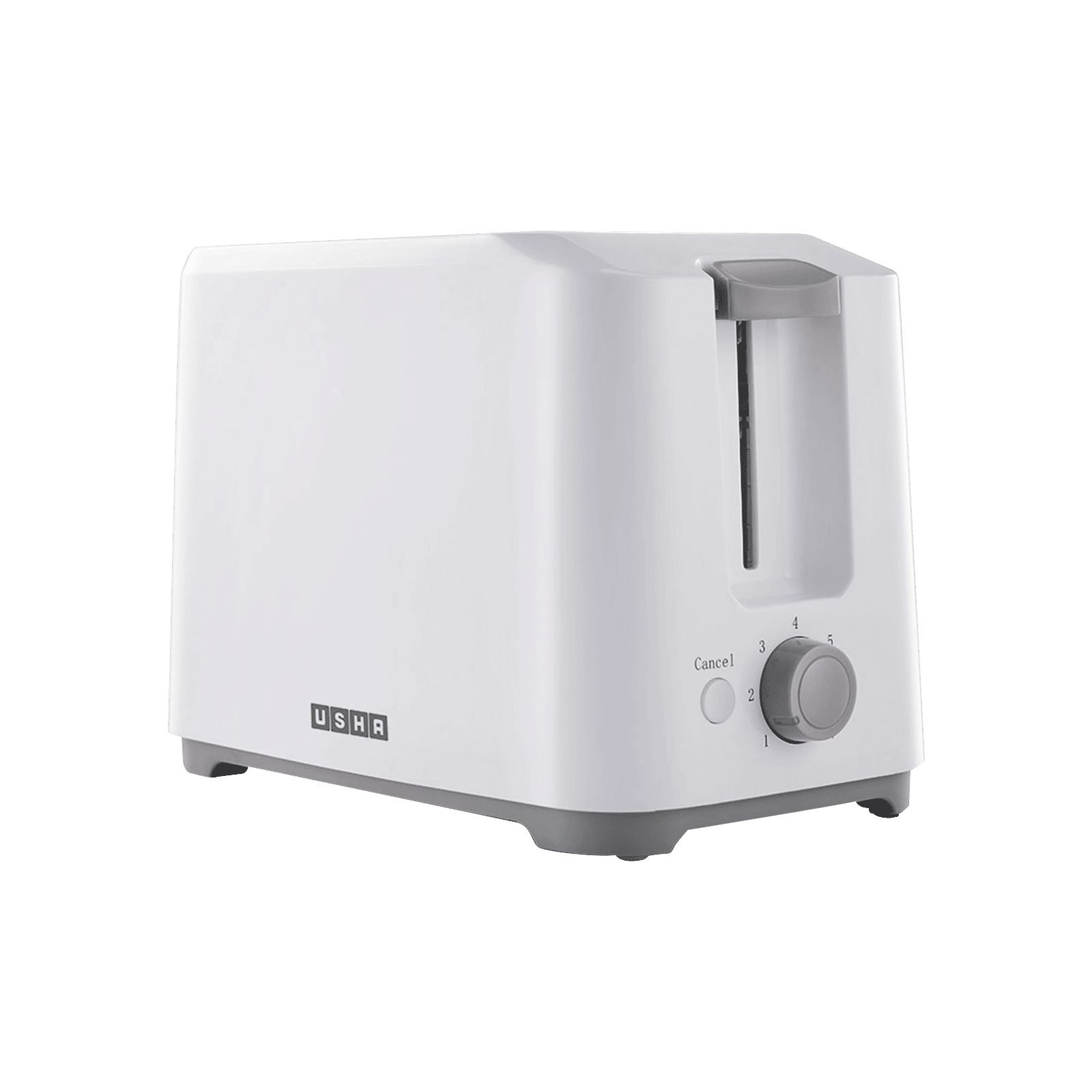 Usha PT3720D 700W 2 Slice Pop-Up Toaster with 7 Heat Settings For Variable Browning Control (White)