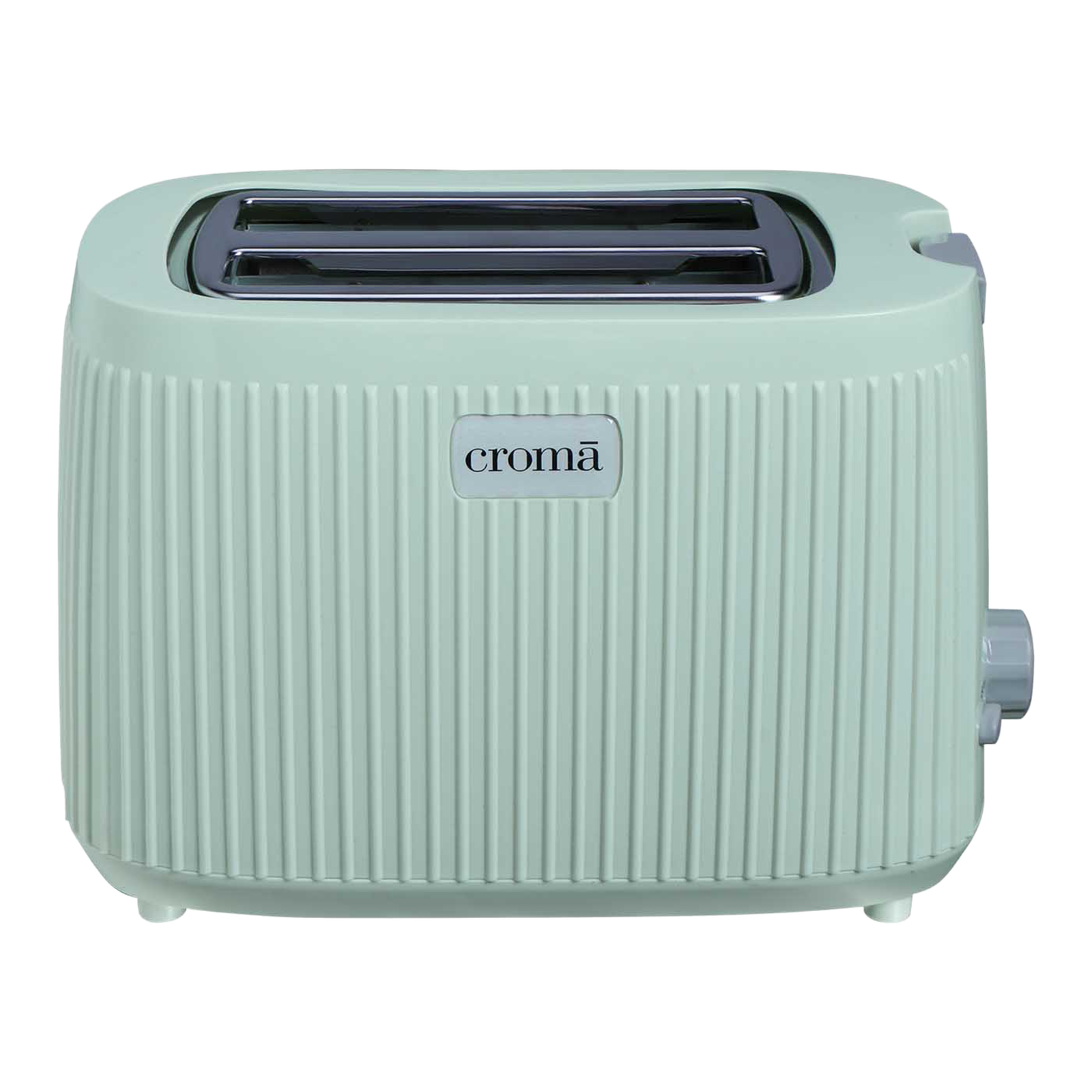 Croma 650W 2 Slice Pop-Up Toaster with 7 Variable Electronic Browning Control (Mint Green)