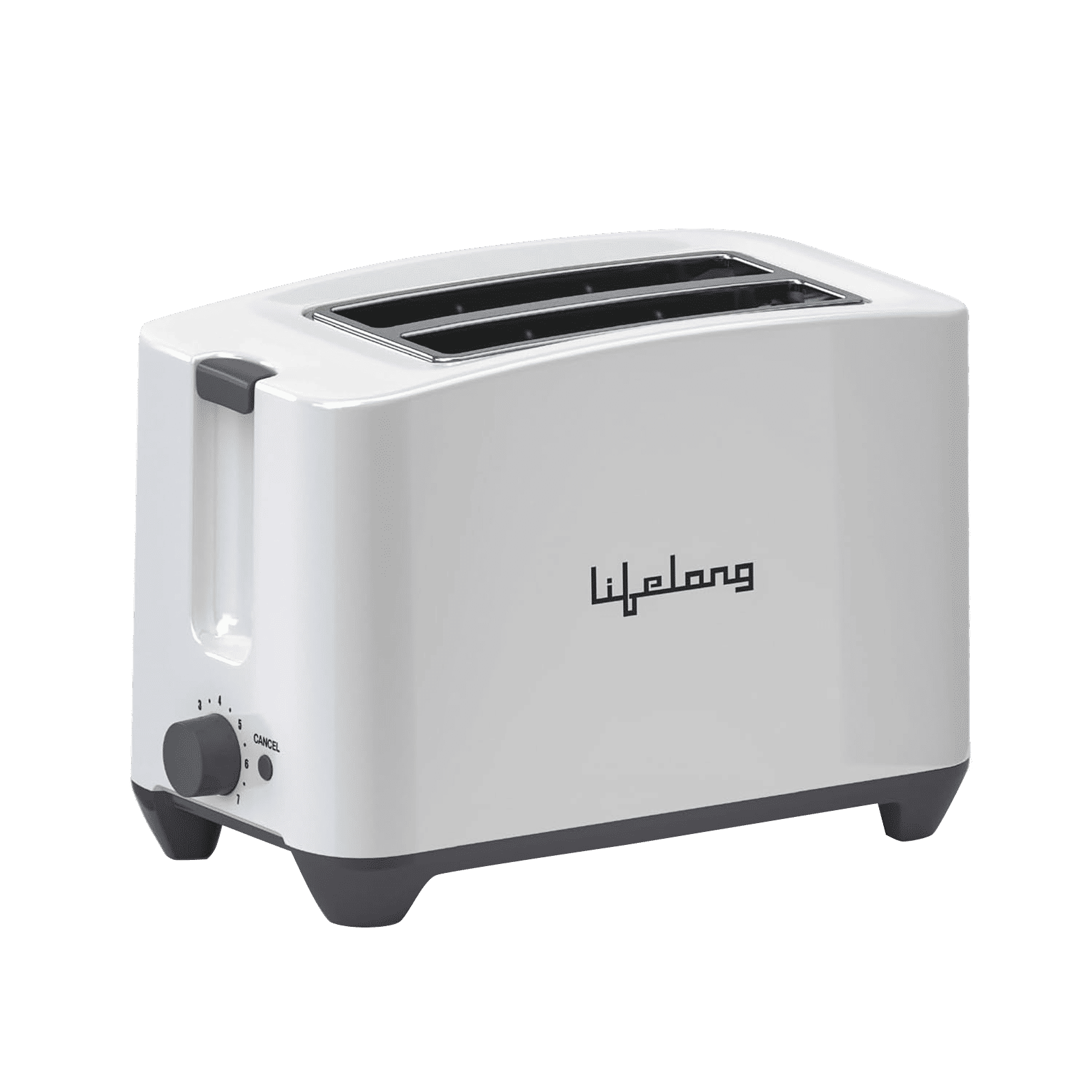 Lifelong LLPT10 650W 2 Slice Pop-Up Toaster with Auto Cut Off (White)