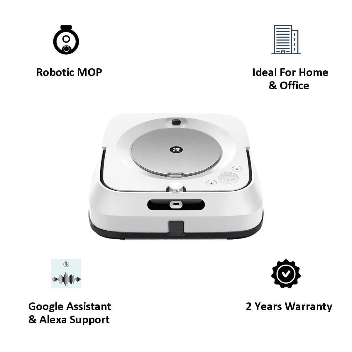 Google Assistant Irobot Braava Google Home Irobot Braava Google - Main Image