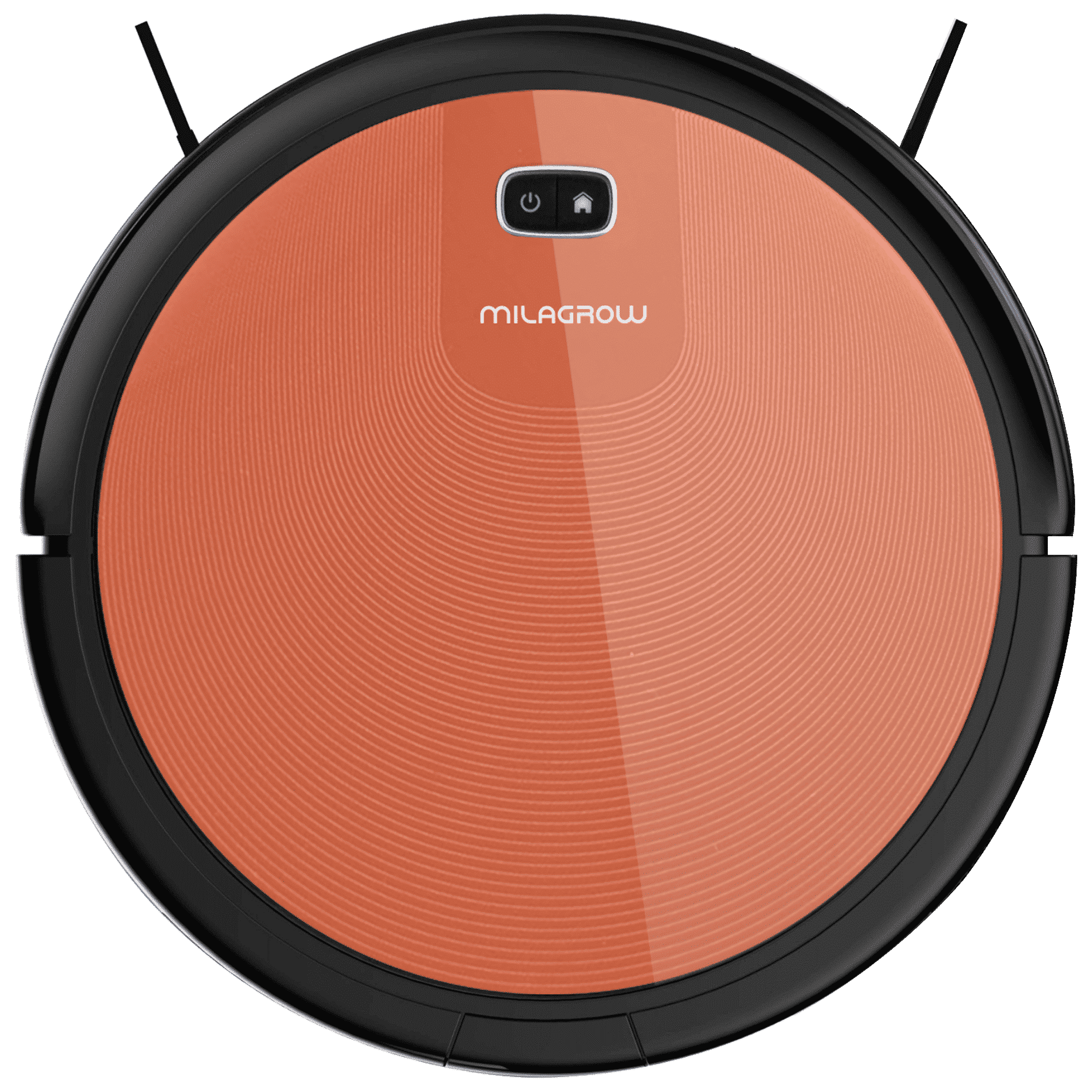 MILAGROW 24 Watts Robotic Vacuum Cleaner (0.6 Litres Tank, Red Hawk-21, Red)