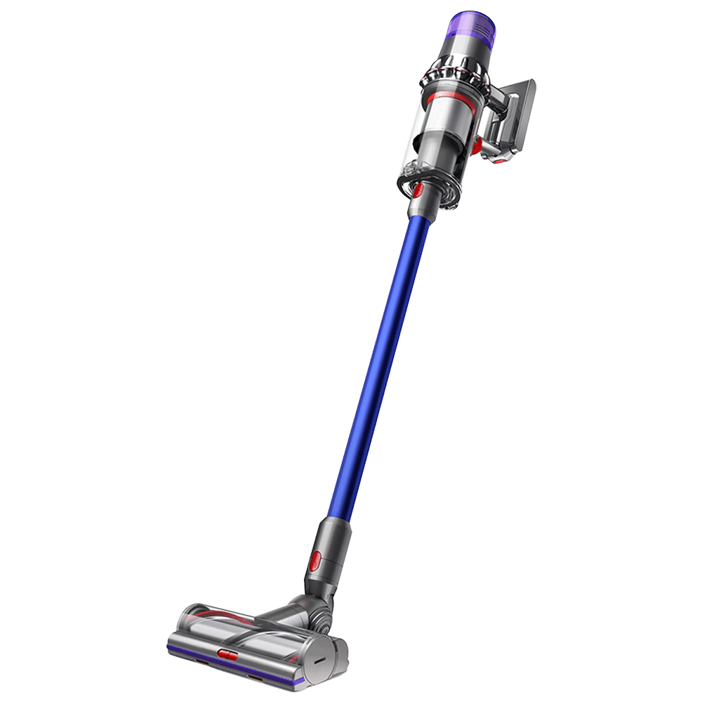 dyson V11 Absolute 185W Cordless Dry Vacuum Cleaner with De-tangling Technology (Swappable Battery, Nickel & Blue)