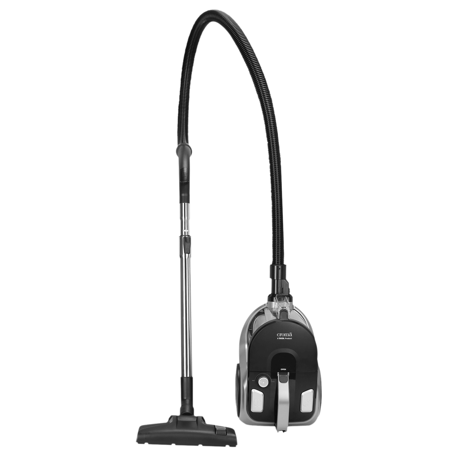 Croma 1600W Dry Vacuum Cleaner with AutoCord Winder (2025 model,High Efficiency Cyclone System, Grey)