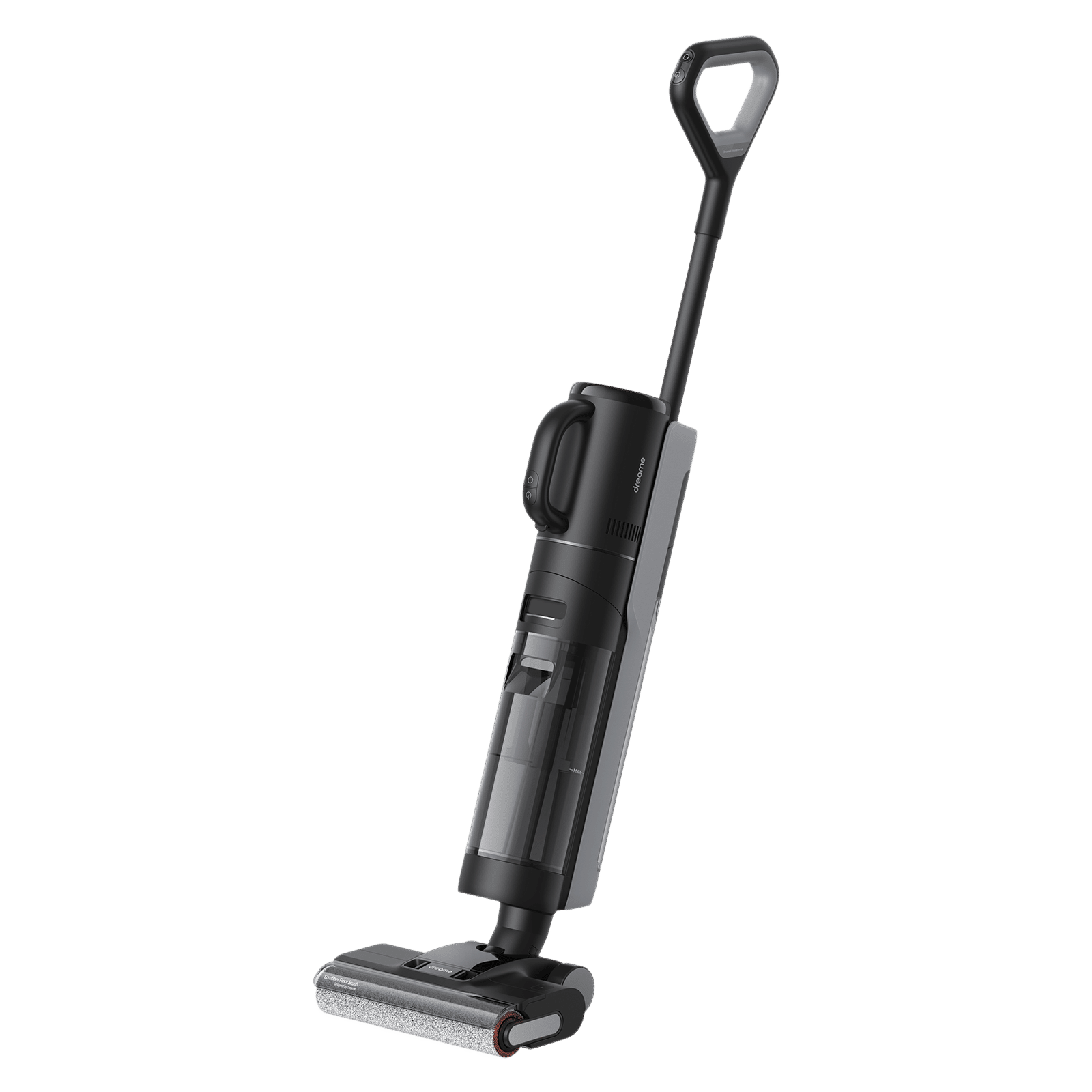 DREAME H12 Dual 300W Cordless Wet & Dry Vacuum Cleaner with 4-in-1 Combination Cleaning (LED Display, Black)