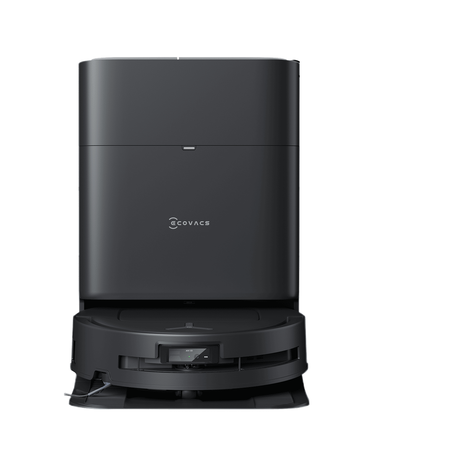 Ecovacs T80 Pro Omni Robotic Vacuum Cleaner & Mop with ZeroTangle 3.0 Technology (Station Self-Cleaning, Black)
