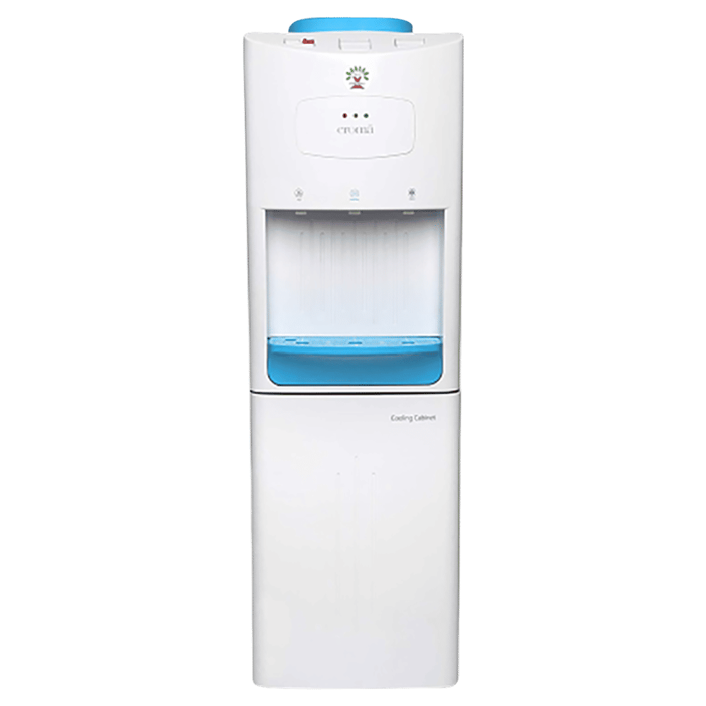 Croma Hot, Cold & Normal Top Load Water Dispenser with Cooling Cabinet (White)
