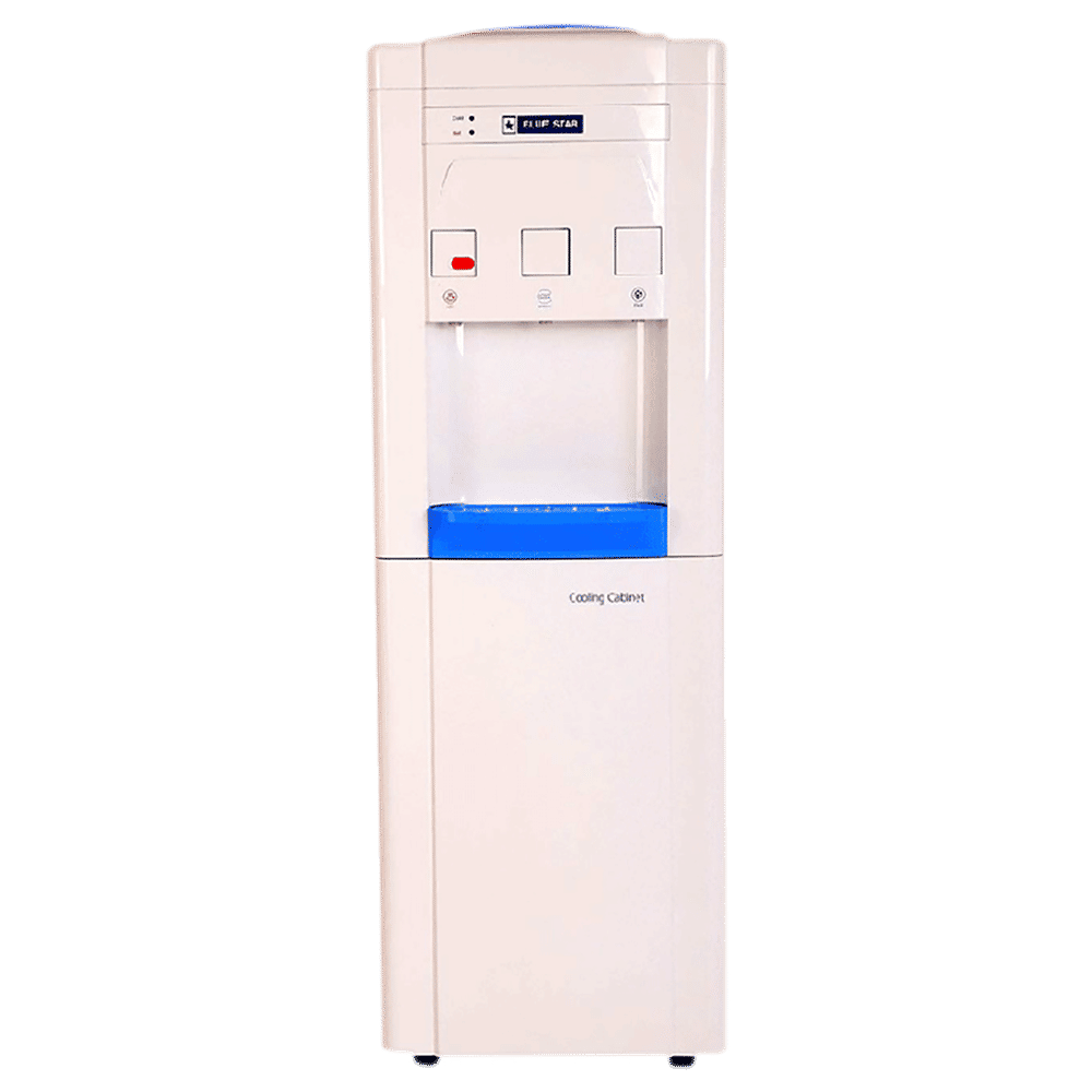 Blue Star GA Series Hot, Cold & Normal Top Load Water Dispenser with Cooling Cabinet (White)