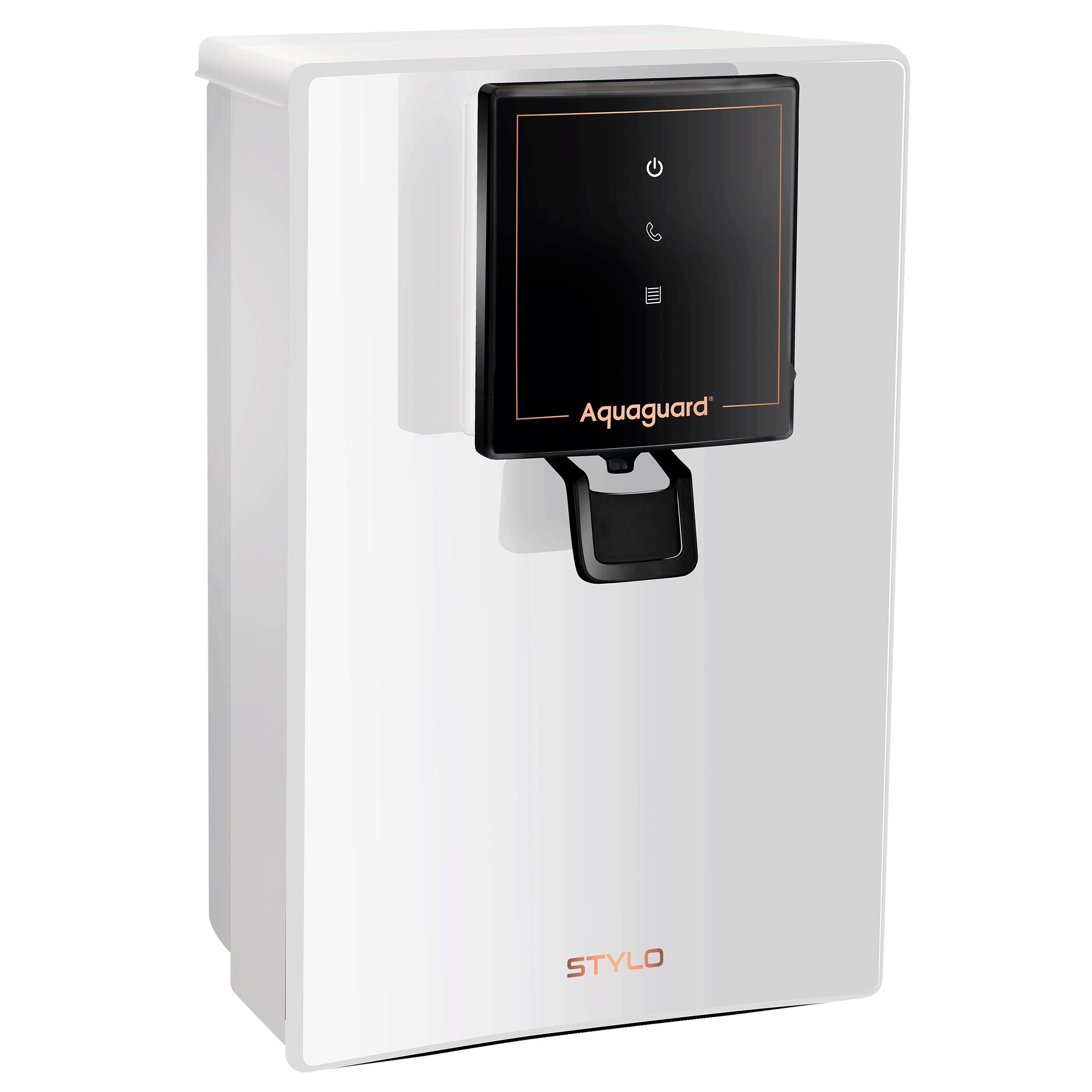 Aquaguard Stylo 6L UV + UF Water Purifier with Smart LED Indication (White)