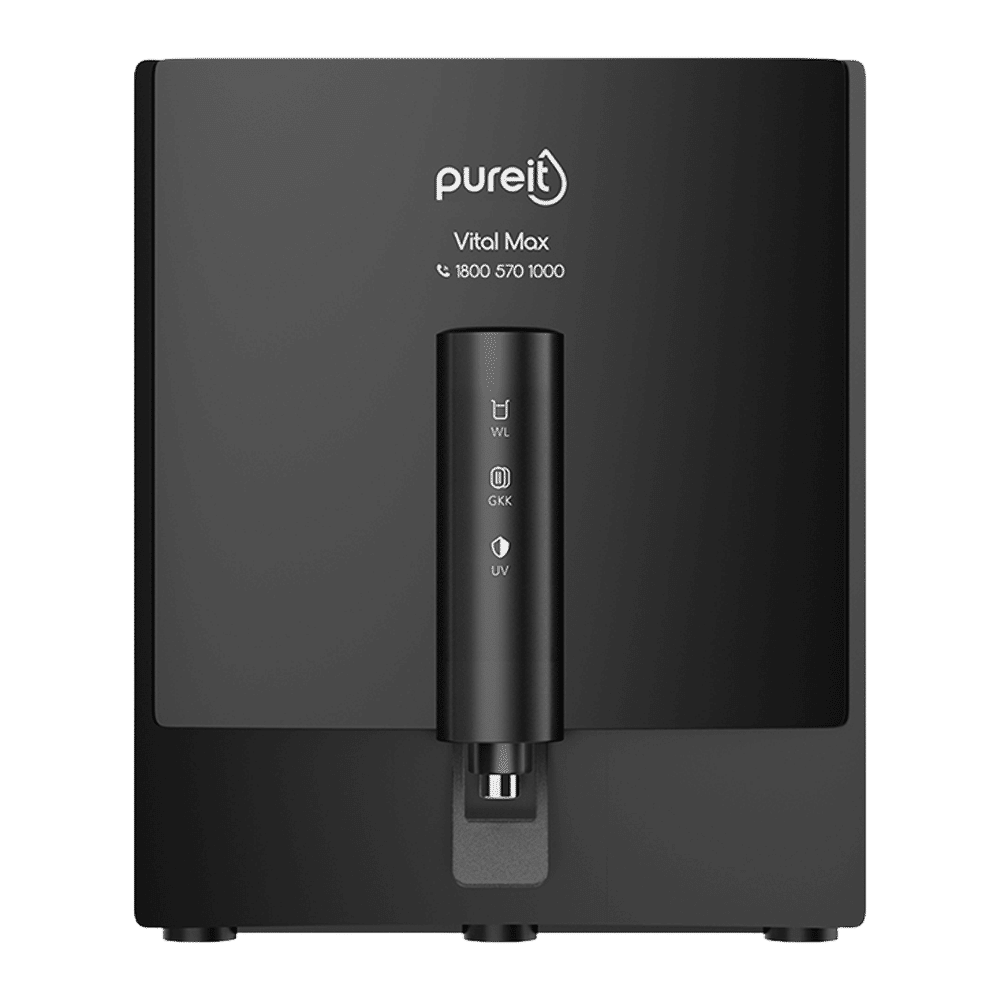 pureit Vital Max 7L RO + UV + MP Water Purifier with Advanced 7 Stage Purification (Black)
