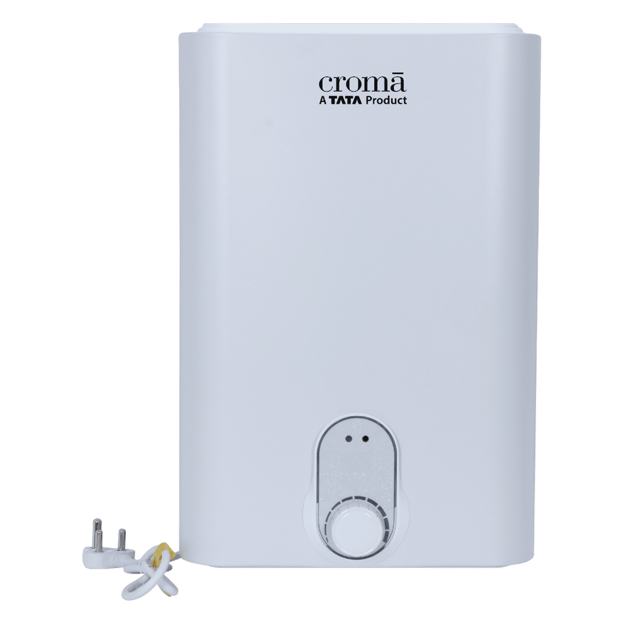 Croma 10 Litres 5 Star Vertical Storage Water Geyser with Copper Heating Element (White)