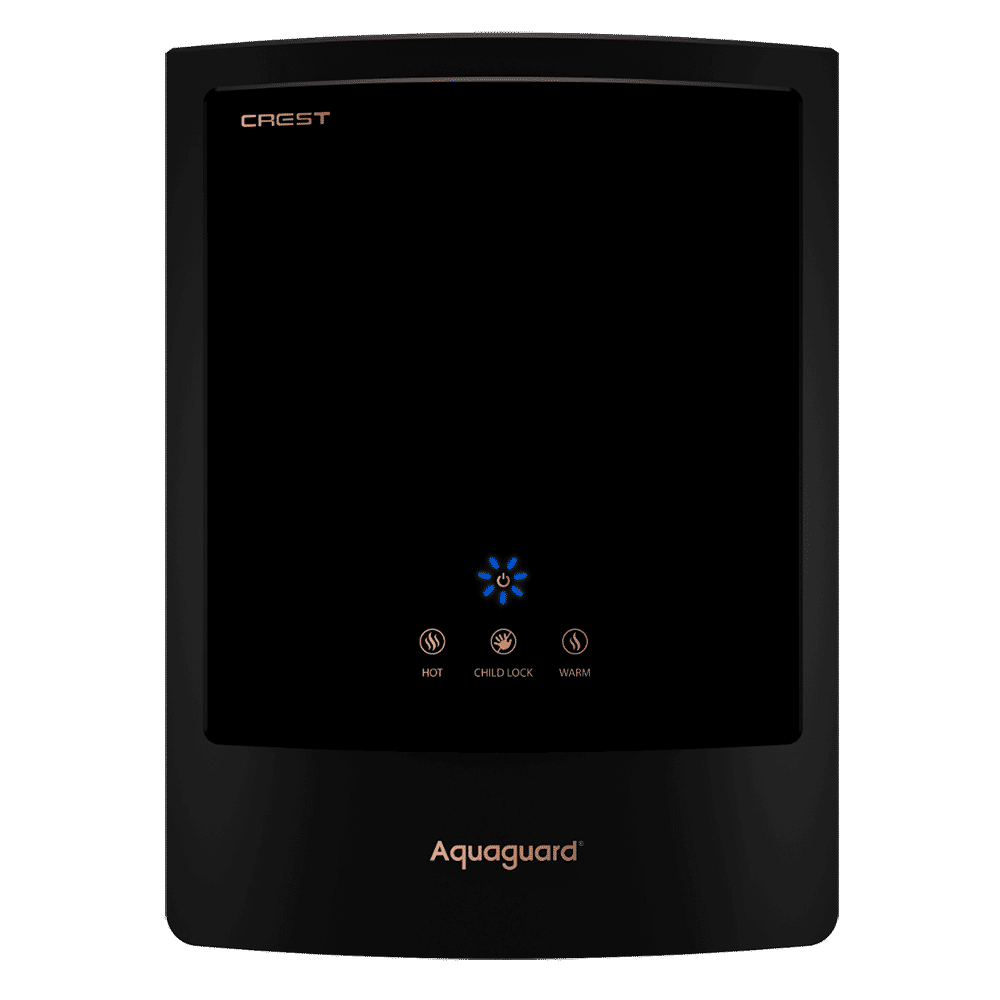 Aquaguard Crest UV Hot & Cold Water Purifier with Touch Sense Technology (Black)