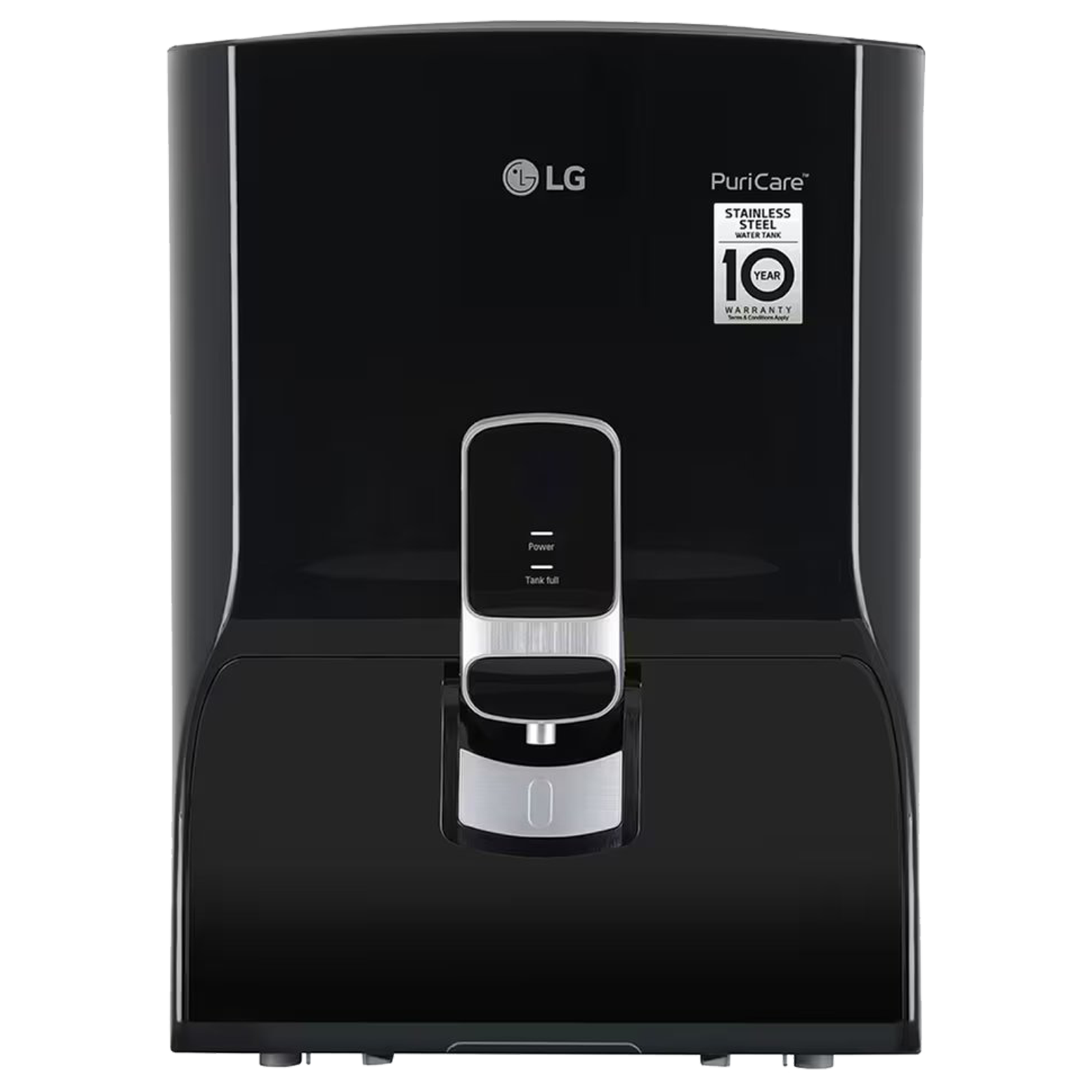 LG WW131NP 8L RO Water Purifier with Multi Stage Filtration (Solid Black)