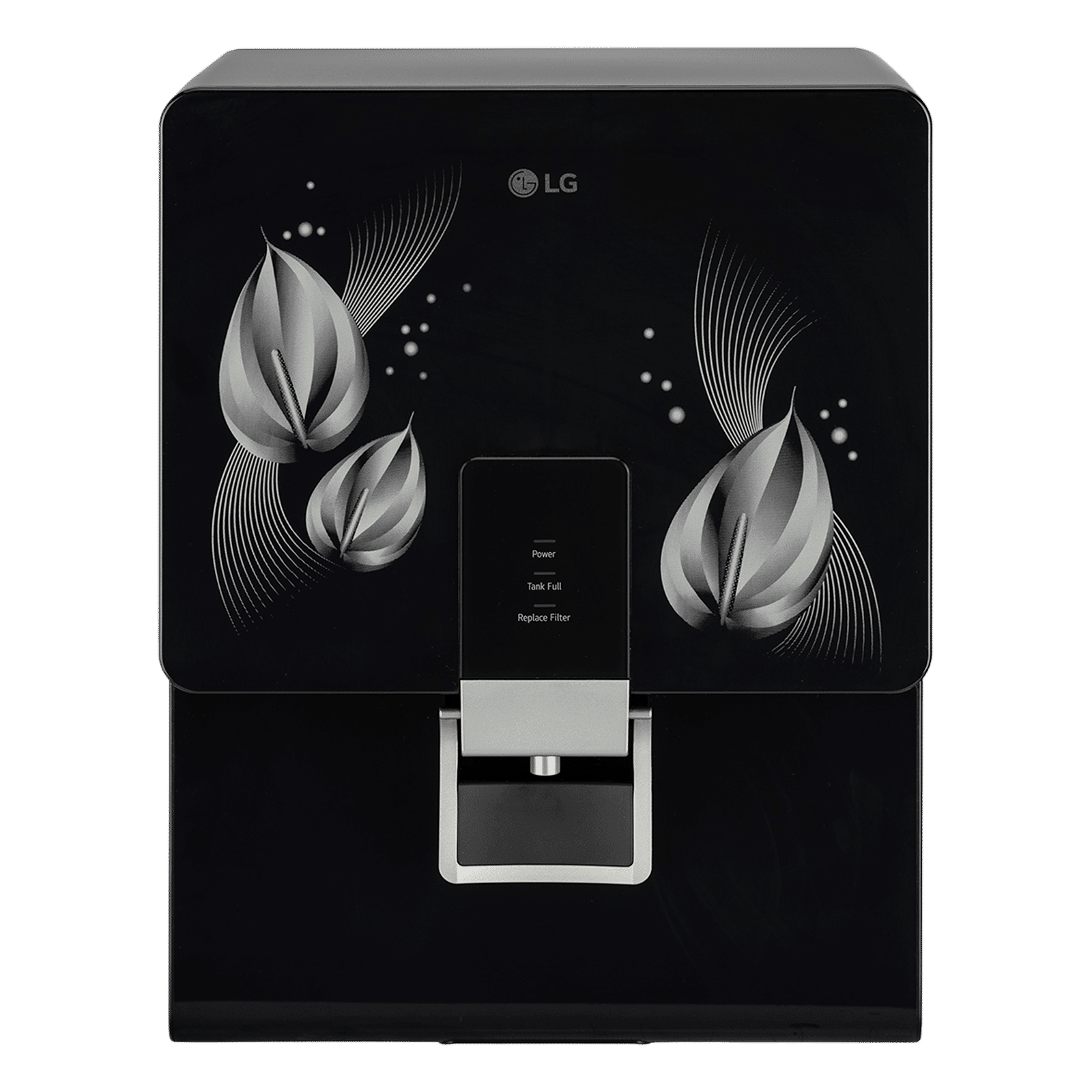 LG WW146RTLB 8L RO + Mineral Booster Water Purifier with Multi Stage Filtration (Solid Black)