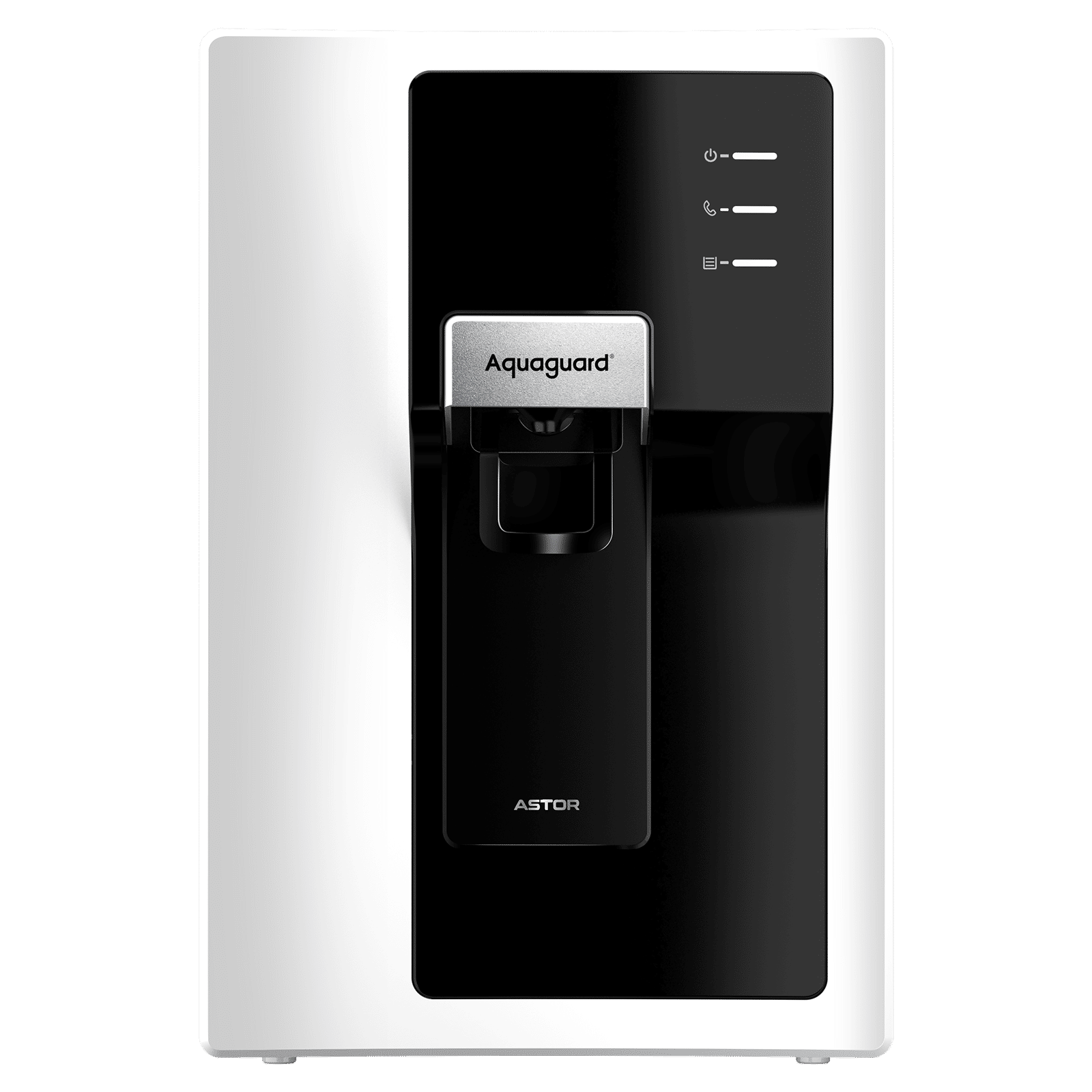 Aquaguard Enrich Astor 6L RO + UV + Alkaline 2X Water Purifier with Mega Sediment Filter (Black)
