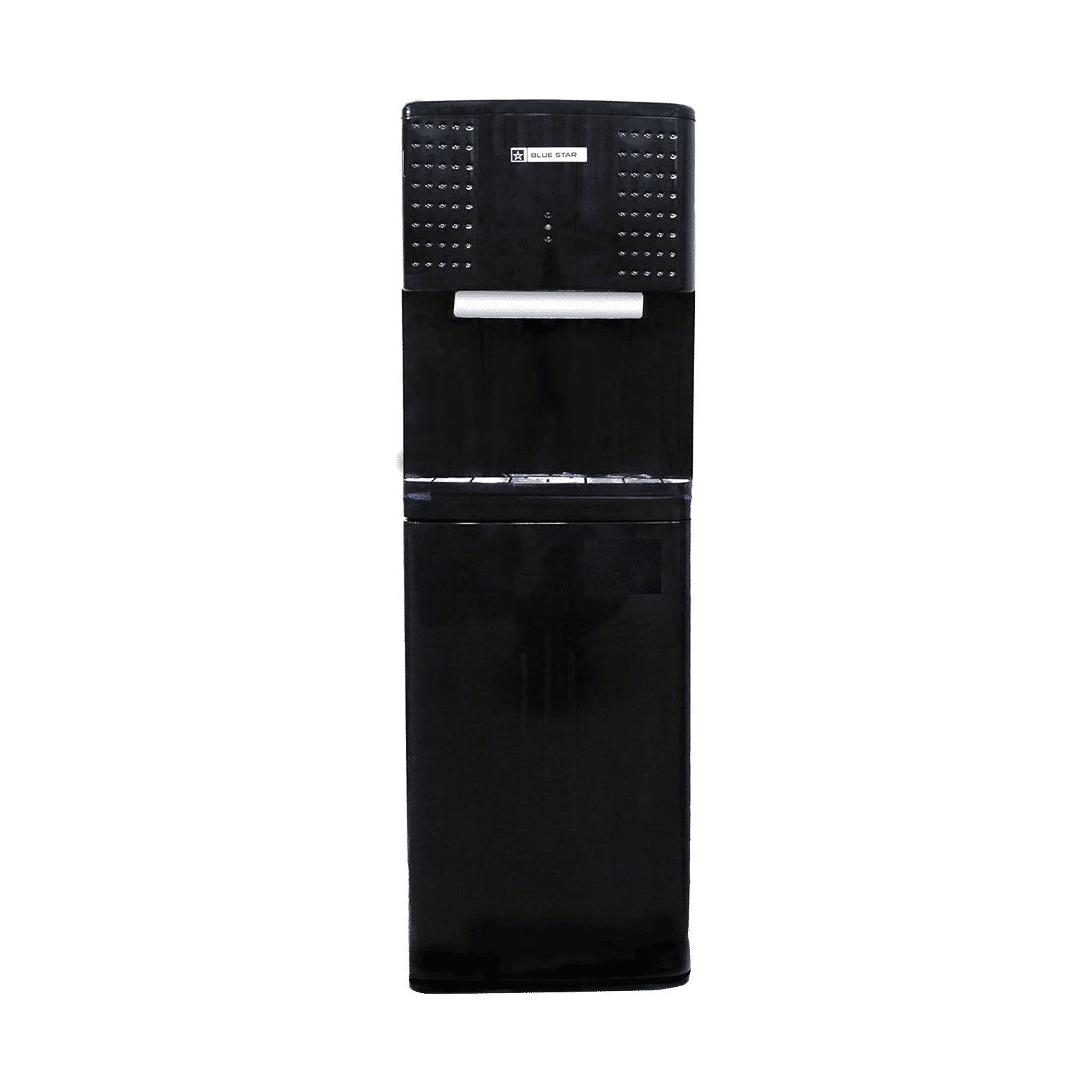 Blue Star GA Series Hot, Cold & Normal Bottom Load Water Dispenser with Cooling Cabinet (Black)