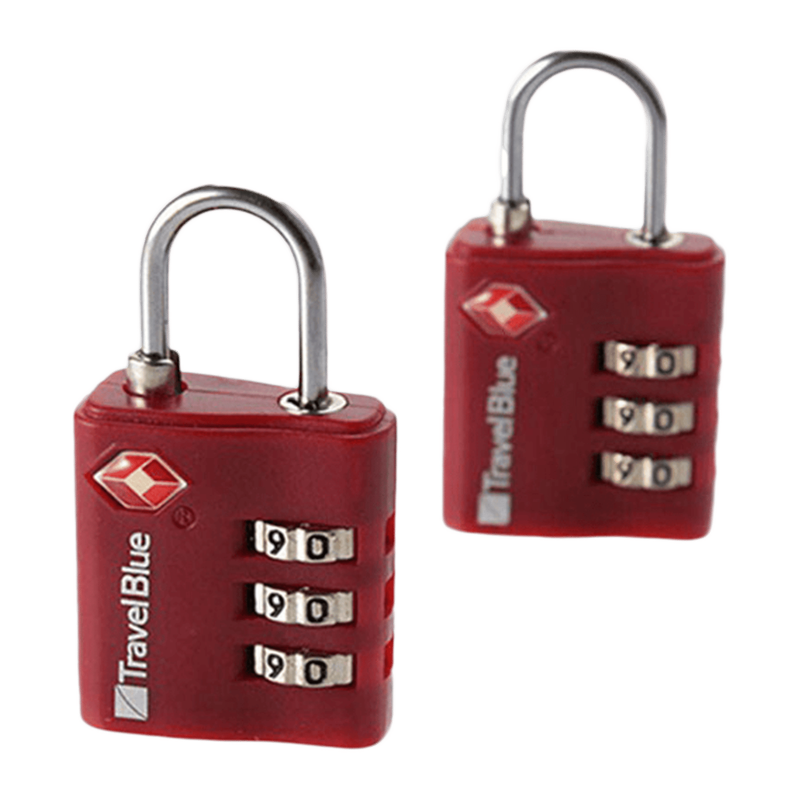 TRAVEL BLUE Combination TSA Lock (38, Red)