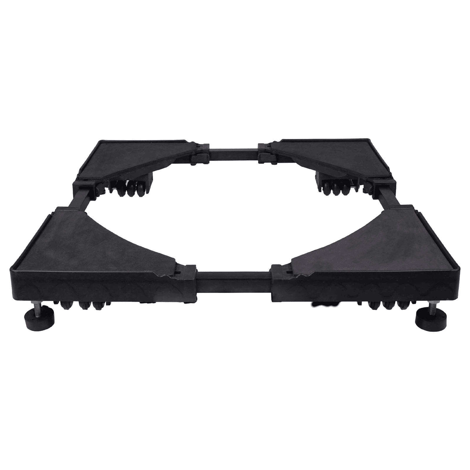 CNS Trolley for Washing Machines, Refrigerators, and Dishwashers (24 Wheels, Upto 350 L, Black)