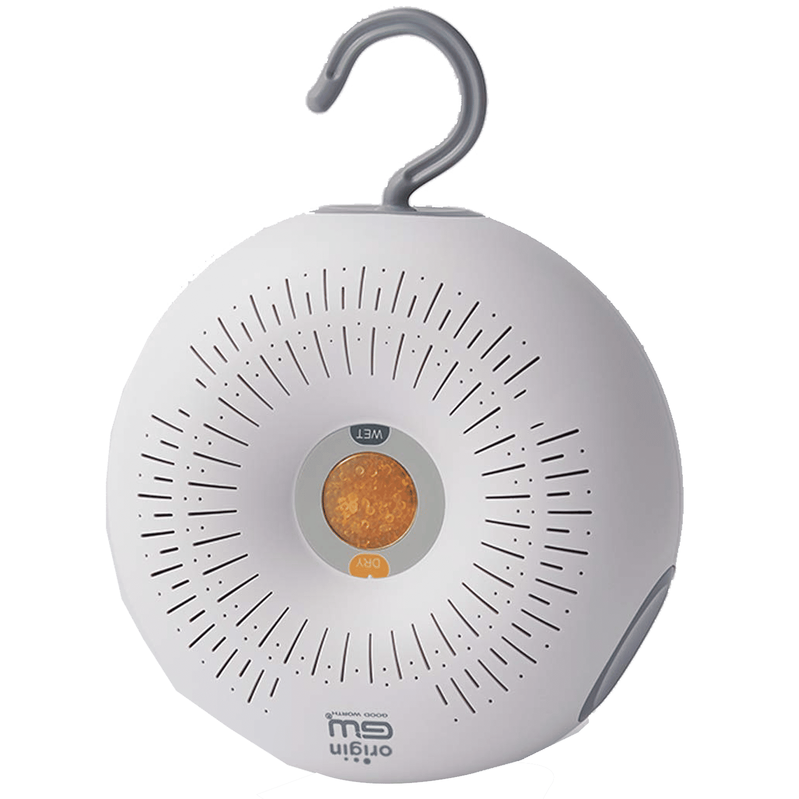 Origin OM1 Wardrobe, Study, Food Storage Cabinet, Safe & Car Mini Dehumidifier with Reduces Humidity (Compact & Cute Design, White)