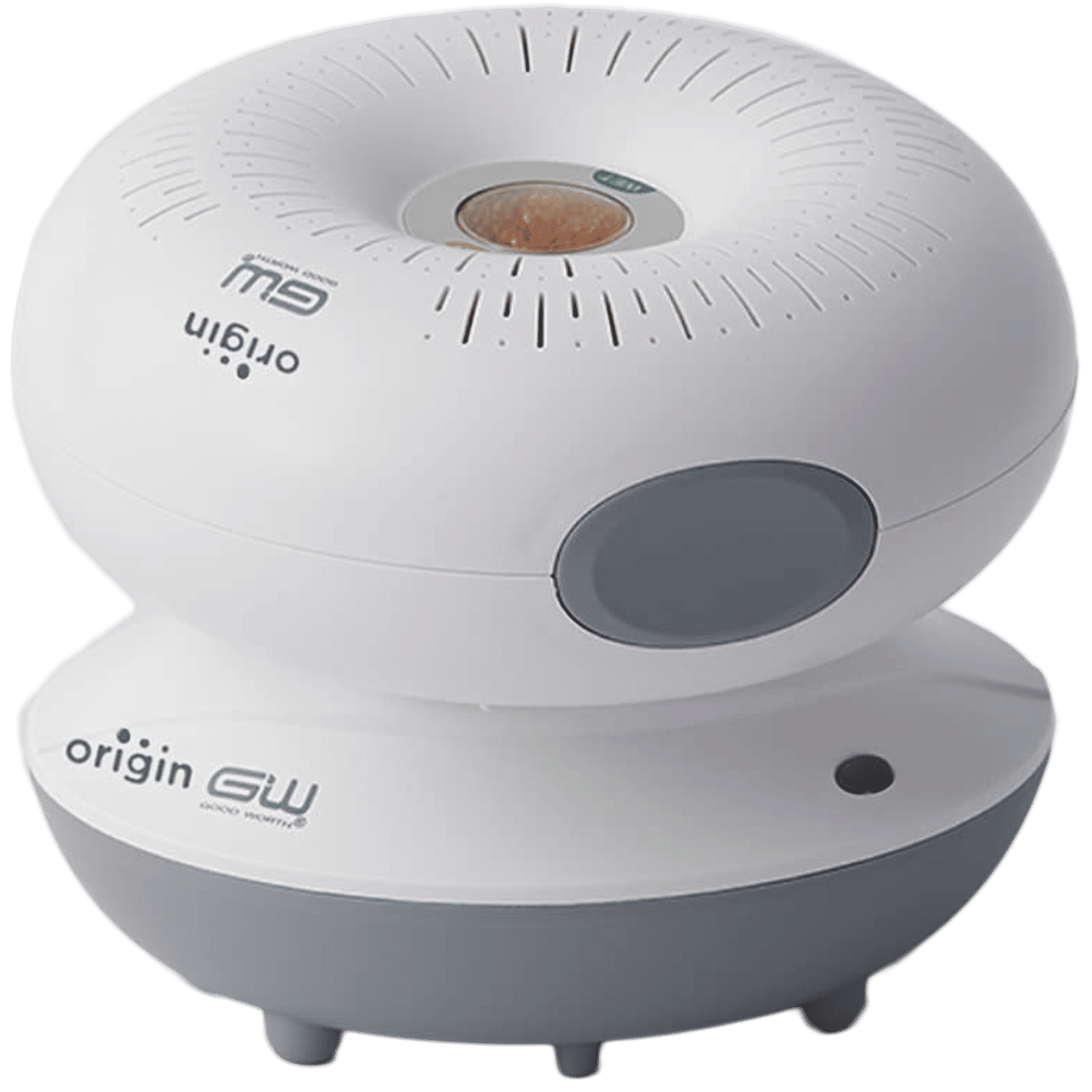 Origin OM1+ORB1 Wardrobe, Study, Food Storage Cabinet, Safe & Car Mini Dehumidifier with Recharging Base (Removes Excess Moisture & Musty Smell, White)