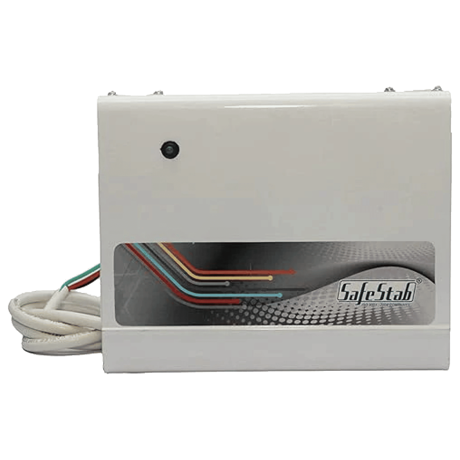 SafeStab LST 400 Voltage Stabilizer For Up to 1.5 Ton Air Conditioner (170 - 270 V, White)