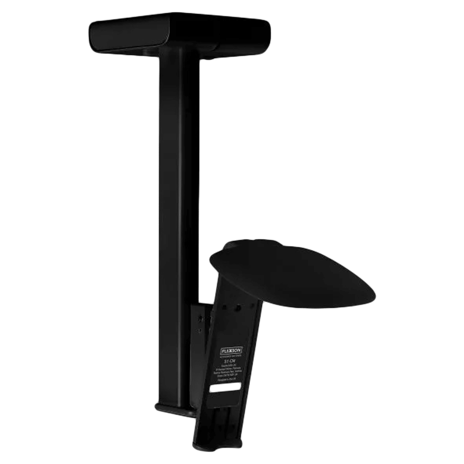FLEXSON Ceiling Mount (Sophisticated Design, FLX-ONECLMT-BLK, Black)