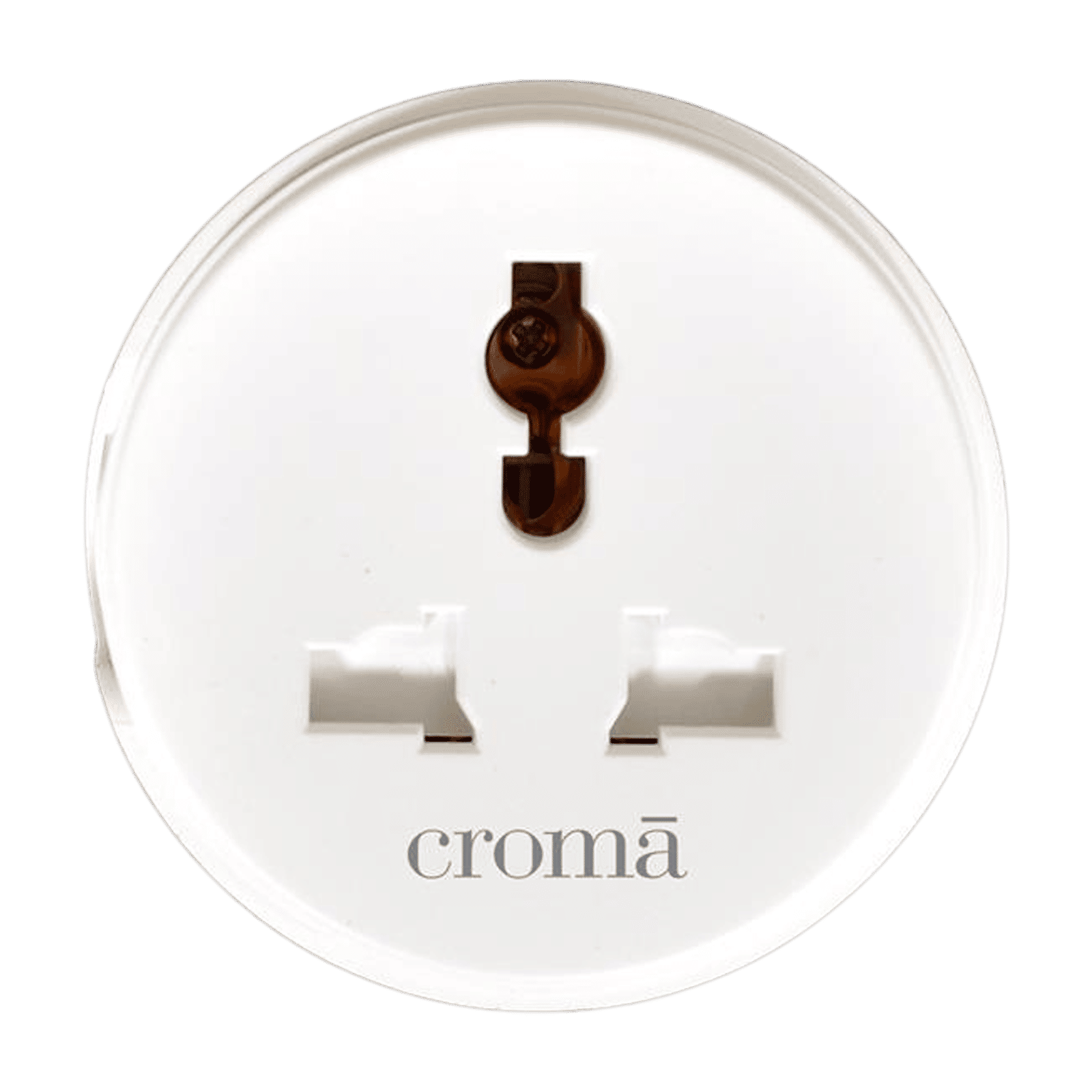 Croma Alexa & Google Assistant Smart Plug For Room Heater, Air Conditioner (Voice control, CRSP10ASPA327201, White)