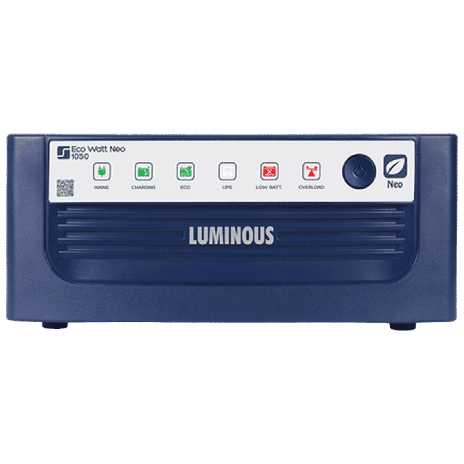 LUMINOUS Eco Watt Neo 1050 900 Amps Inverter (Eco Mode, F04110515151, Blue)