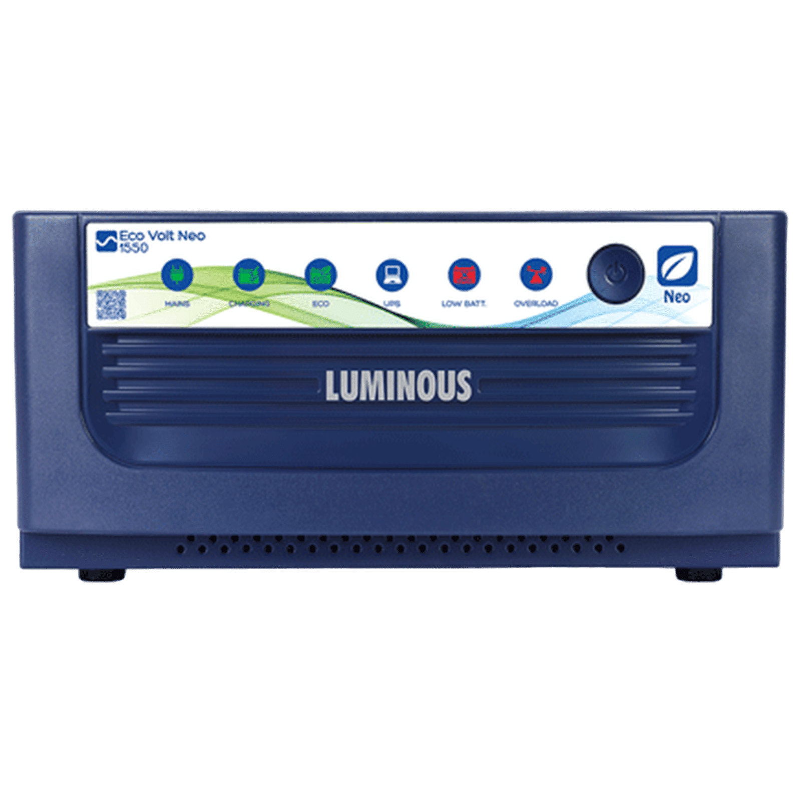 LUMINOUS Eco Volt Neo 1550 17 Amps Inverter (Eco Mode, F0411551515, Blue)