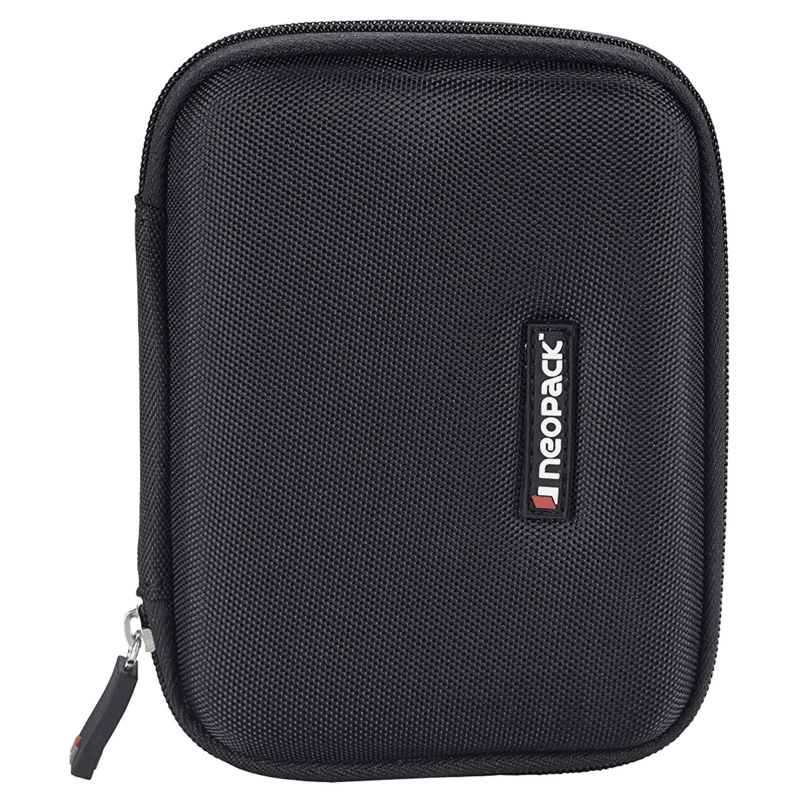 neopack 1BK5 Nylon Case for Portable Hard Disk (Water and Shock Resistant Design, Black)