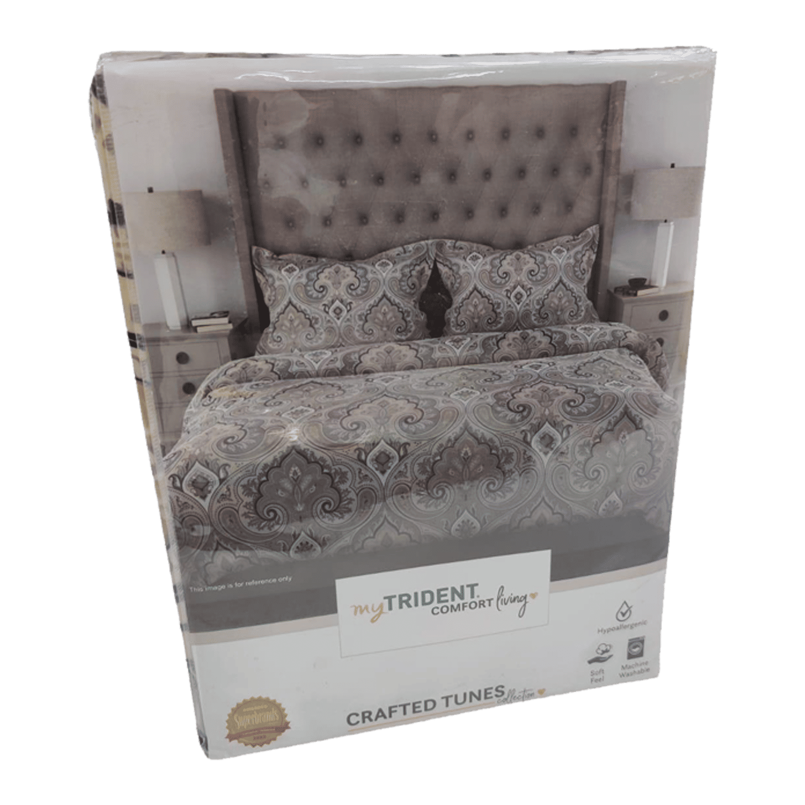 Philips Trident Double Bedsheet (White)