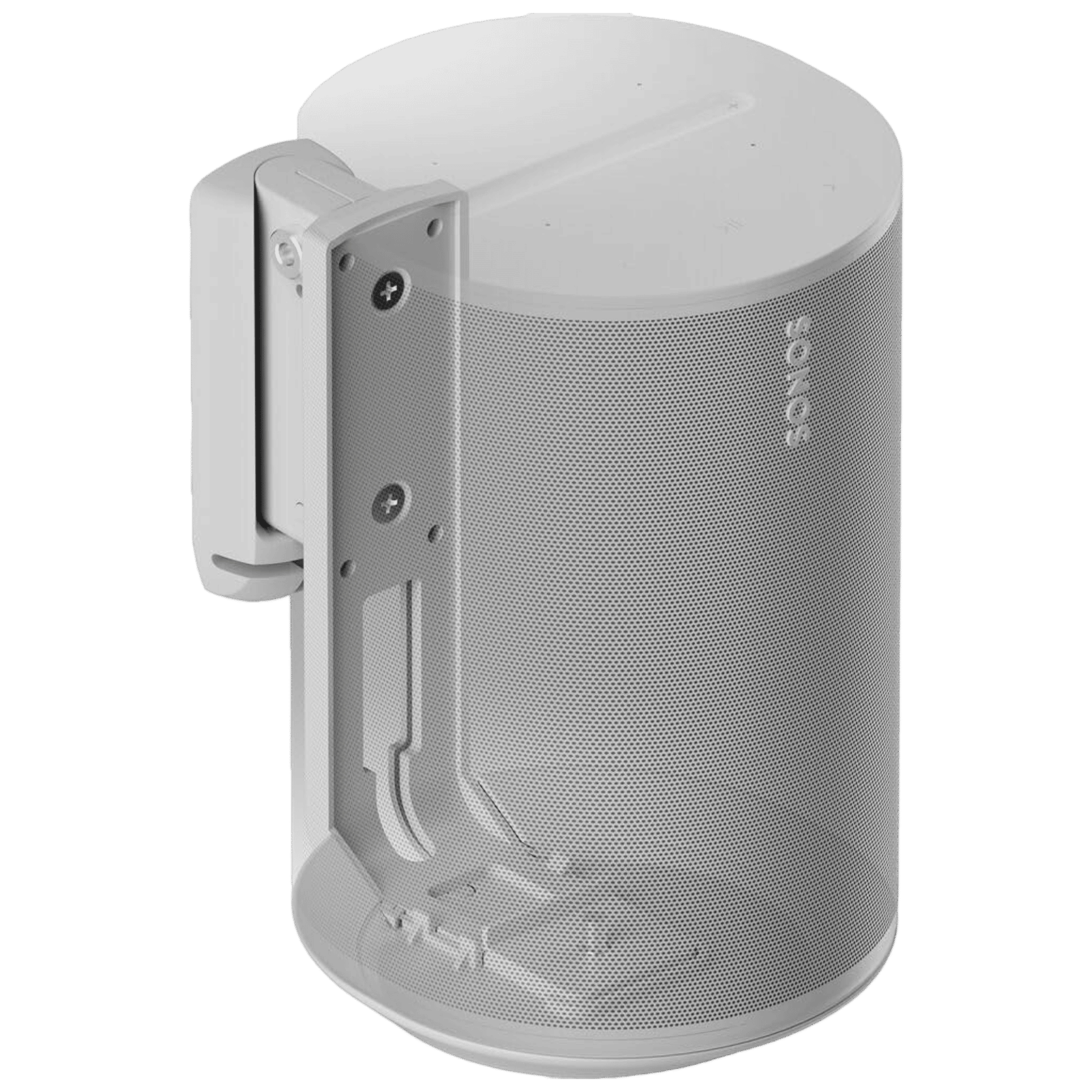 FLEXSON Wall Mount (Unique Tilting Mechanism, FLXERA100WMWHT, White)