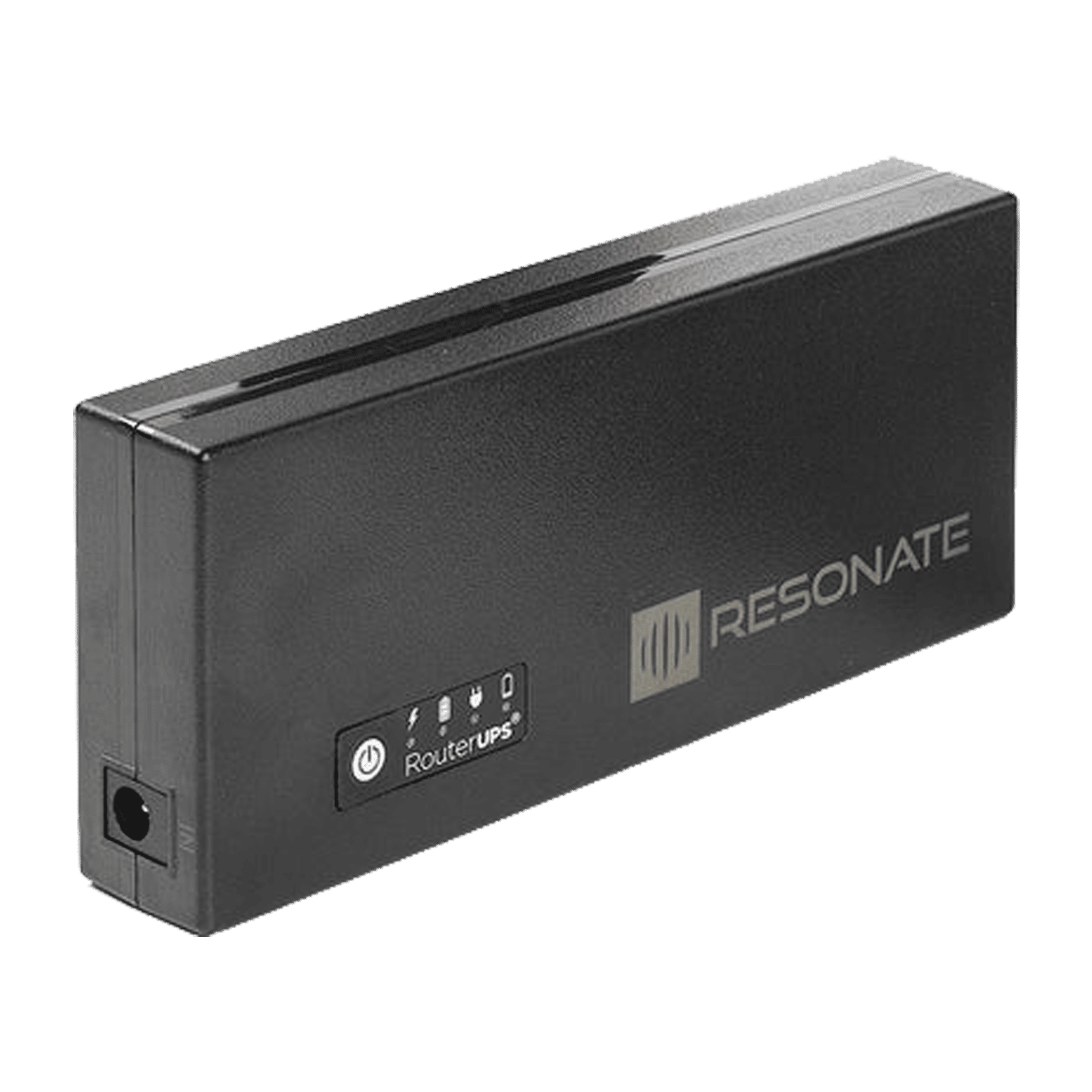 RESONATE RouterUPS Pro UPS for WiFi Router (Up to 6 Hours Power Backup, CRU12V3A, Black)