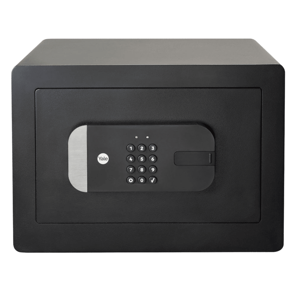 Yale 18.6 Litres Digital Safety Locker (2 Shelves, YSS/250/EB1, Black)