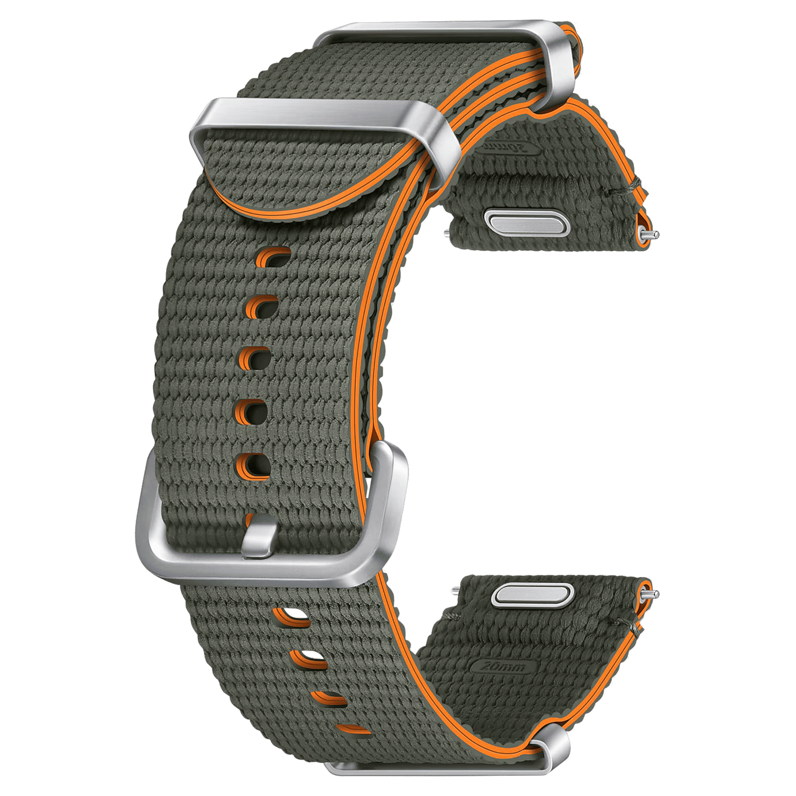 SAMSUNG ET-SOL31LKEGIN HNBR, SUS, Athleisure Band for SAMSUNG Galaxy Watch7, Watch4, Watch4 Classic, Watch5, Watch 5 Pro, Watch6 & Watch6 Classic (M/L) (Effortless Style, Green)