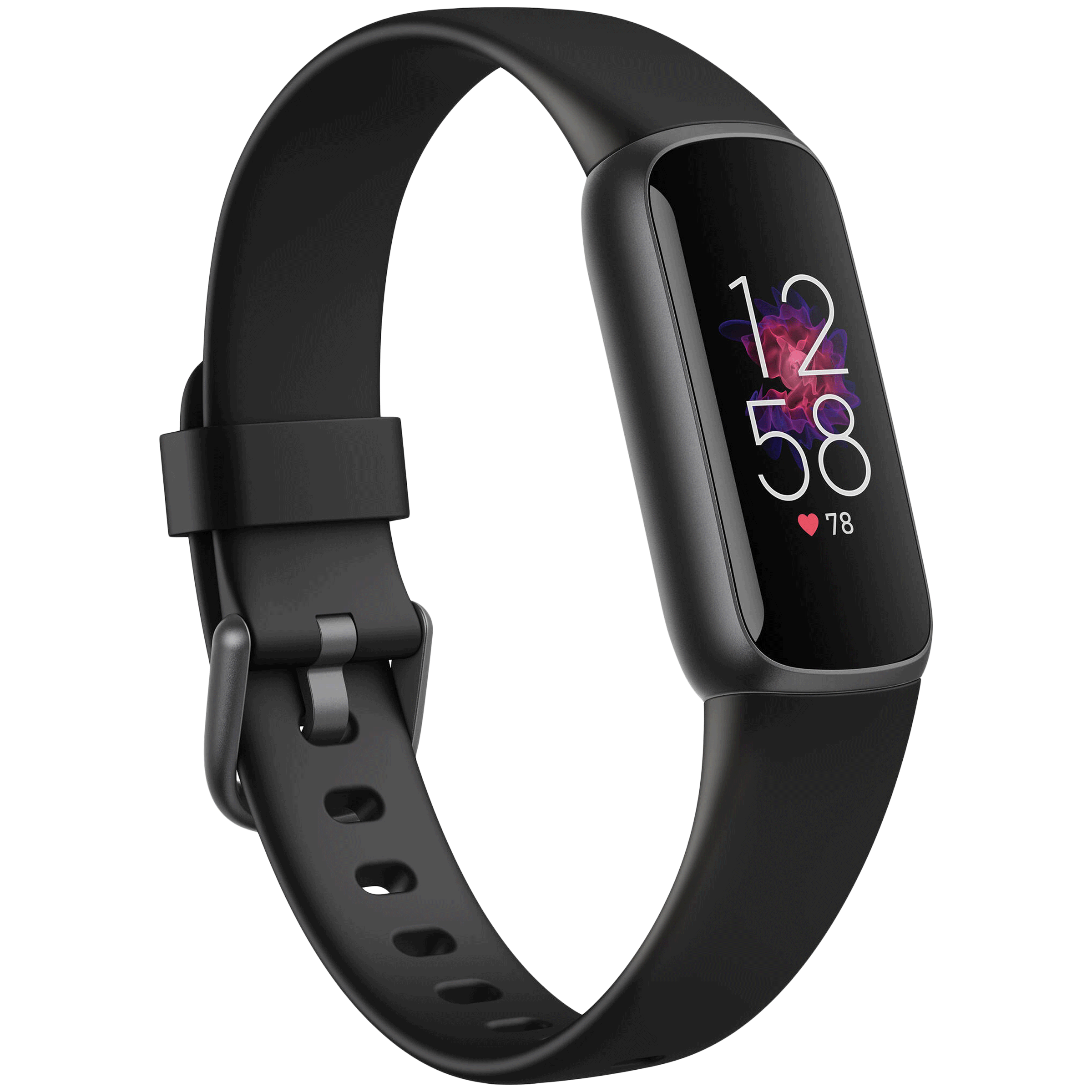 fitbit Luxe Fitness Tracker with Stress Management Inch Always-On  AMOLED Display, Water Resistant, Black Strap)