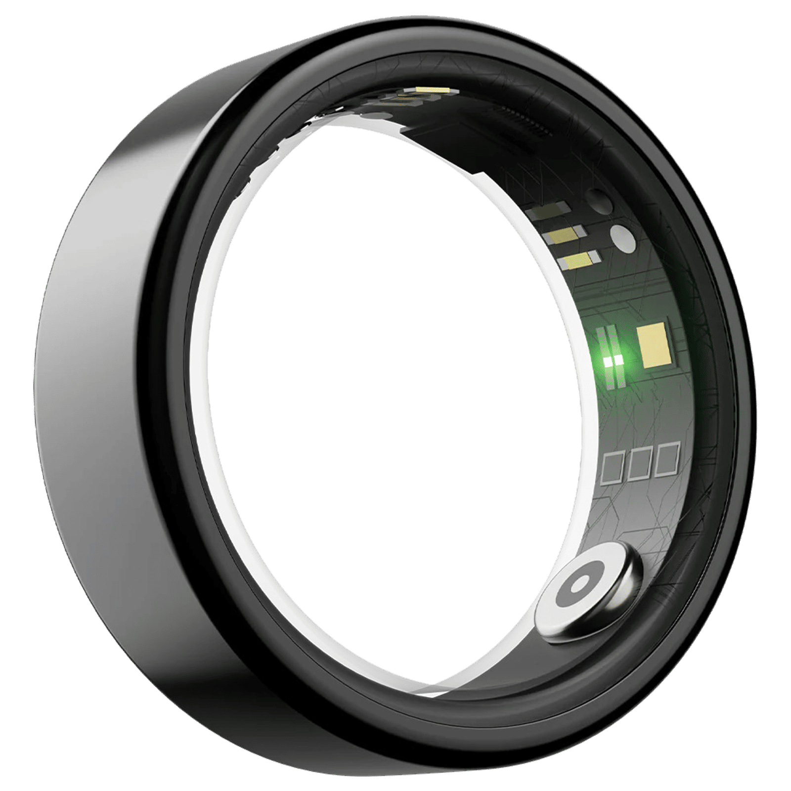 boAt Active Smart Ring with Activity Tracker (Size 11, Water Resistant, Midnight Black)