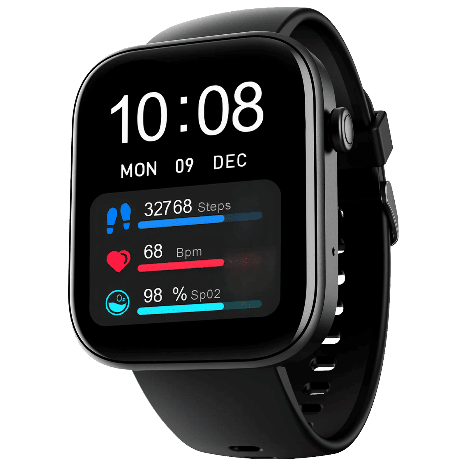 boAt Wave Astra 3 Smartwatch with Bluetooth Calling (46.4mm HD Display, IP67 Water Resistant, Active Black Strap)