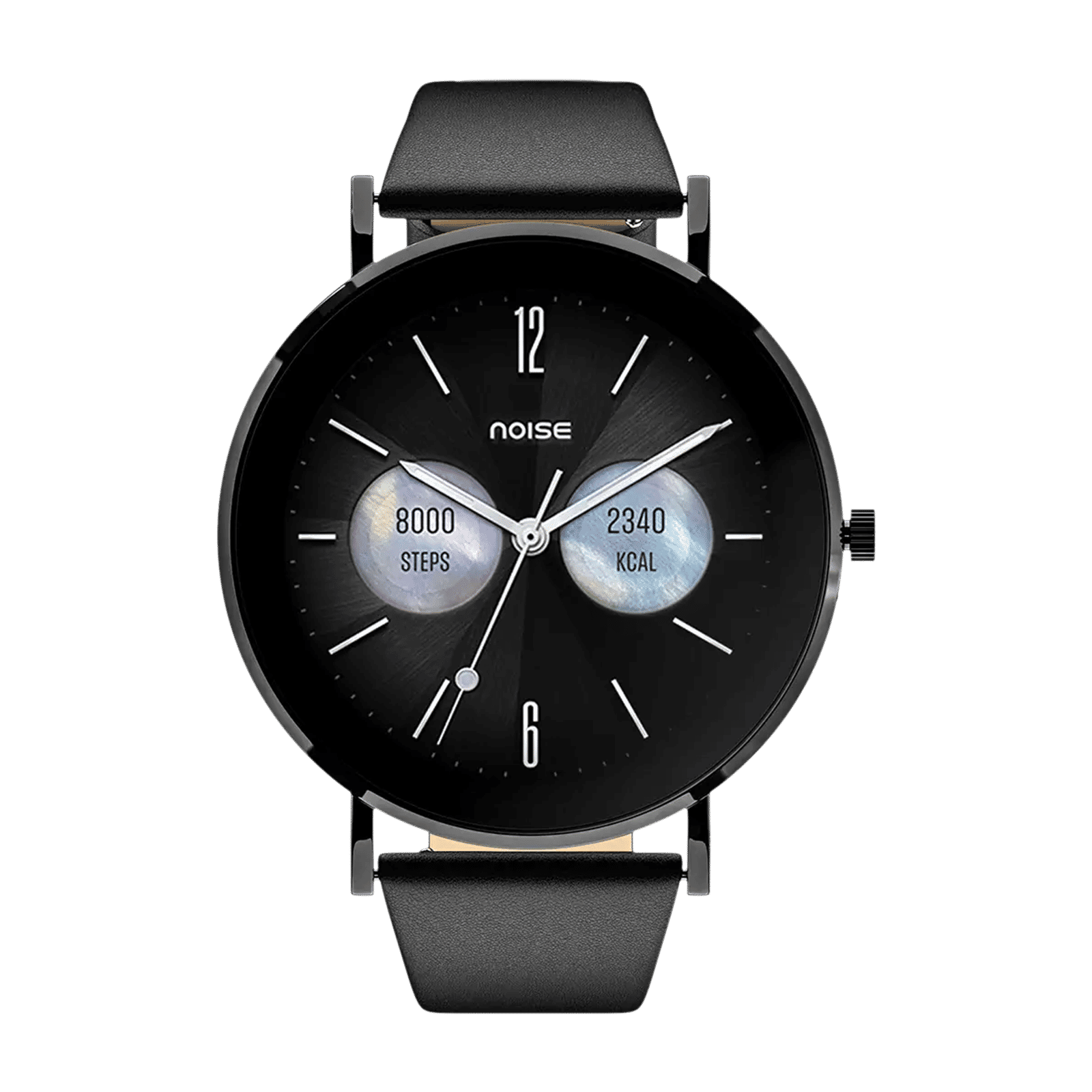 noise NoiseFit DIva 2 Smartwatch with Bluetooth Calling (36mm AMOLED Display, IP68 Water Resistant, Classic Black Strap)